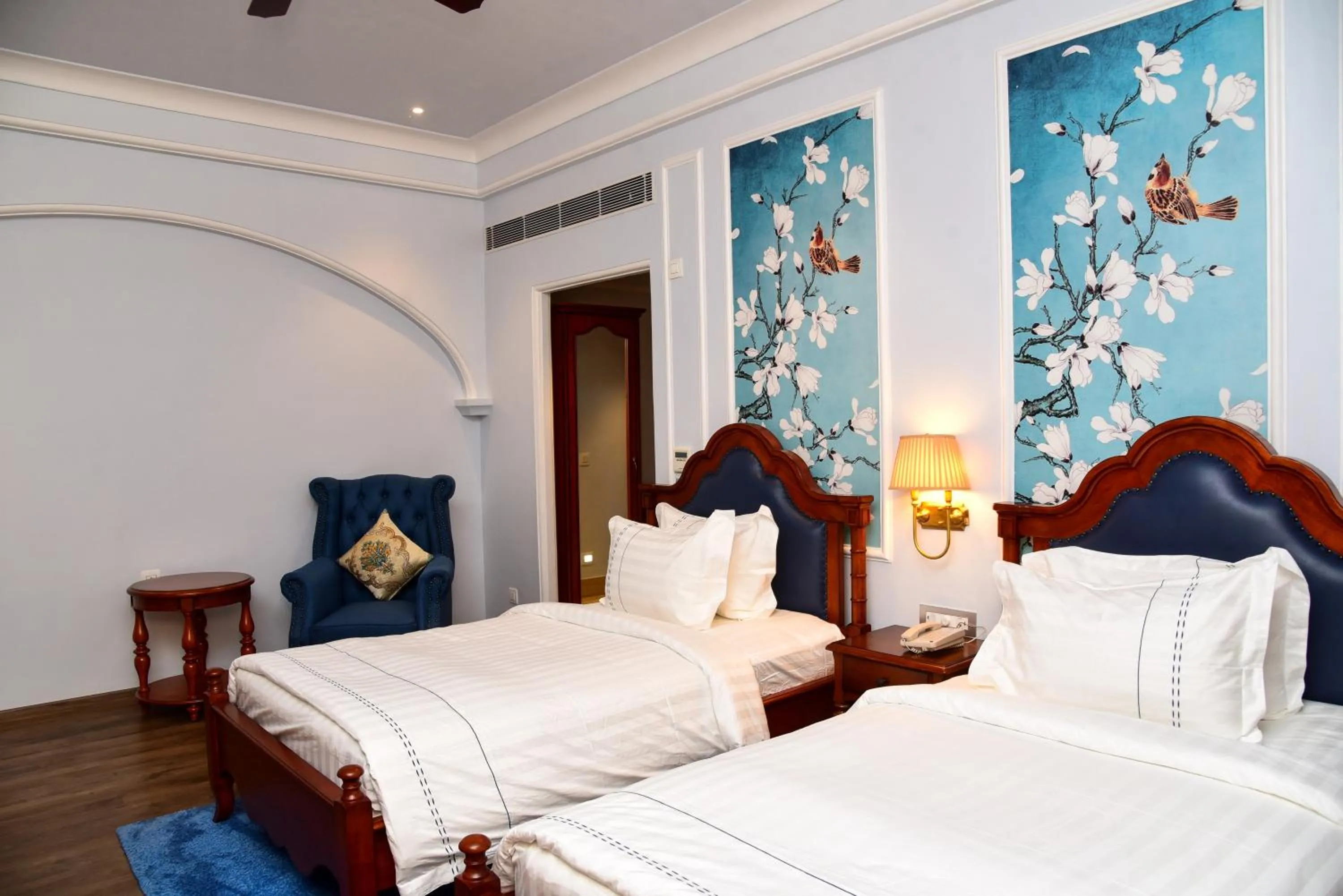 Bed in Jhadol Vijay Vilas Near Lake Pichola