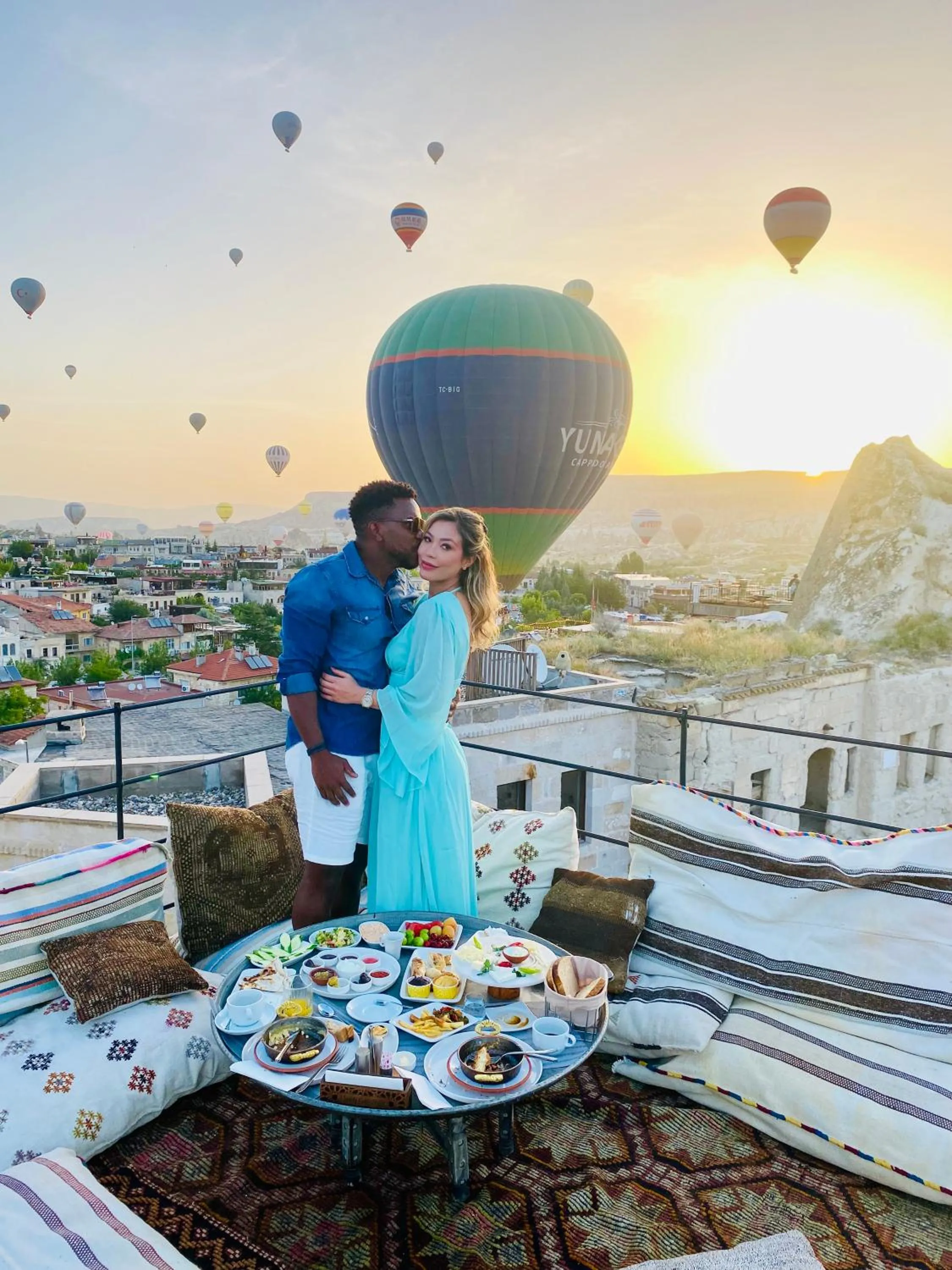 Balcony/Terrace in Chelebi Cave House