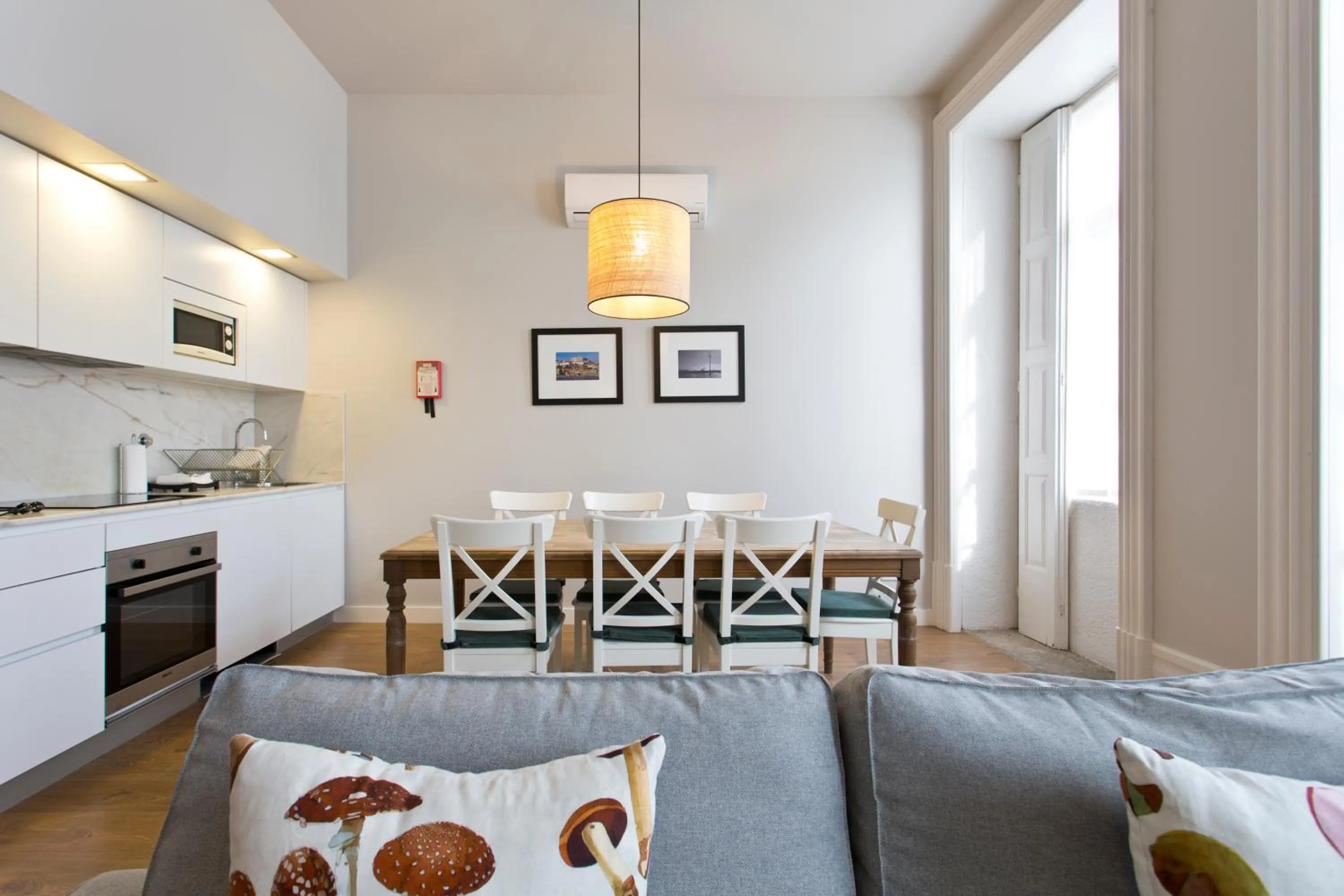 Seating area in RVA - Porto Central Flats