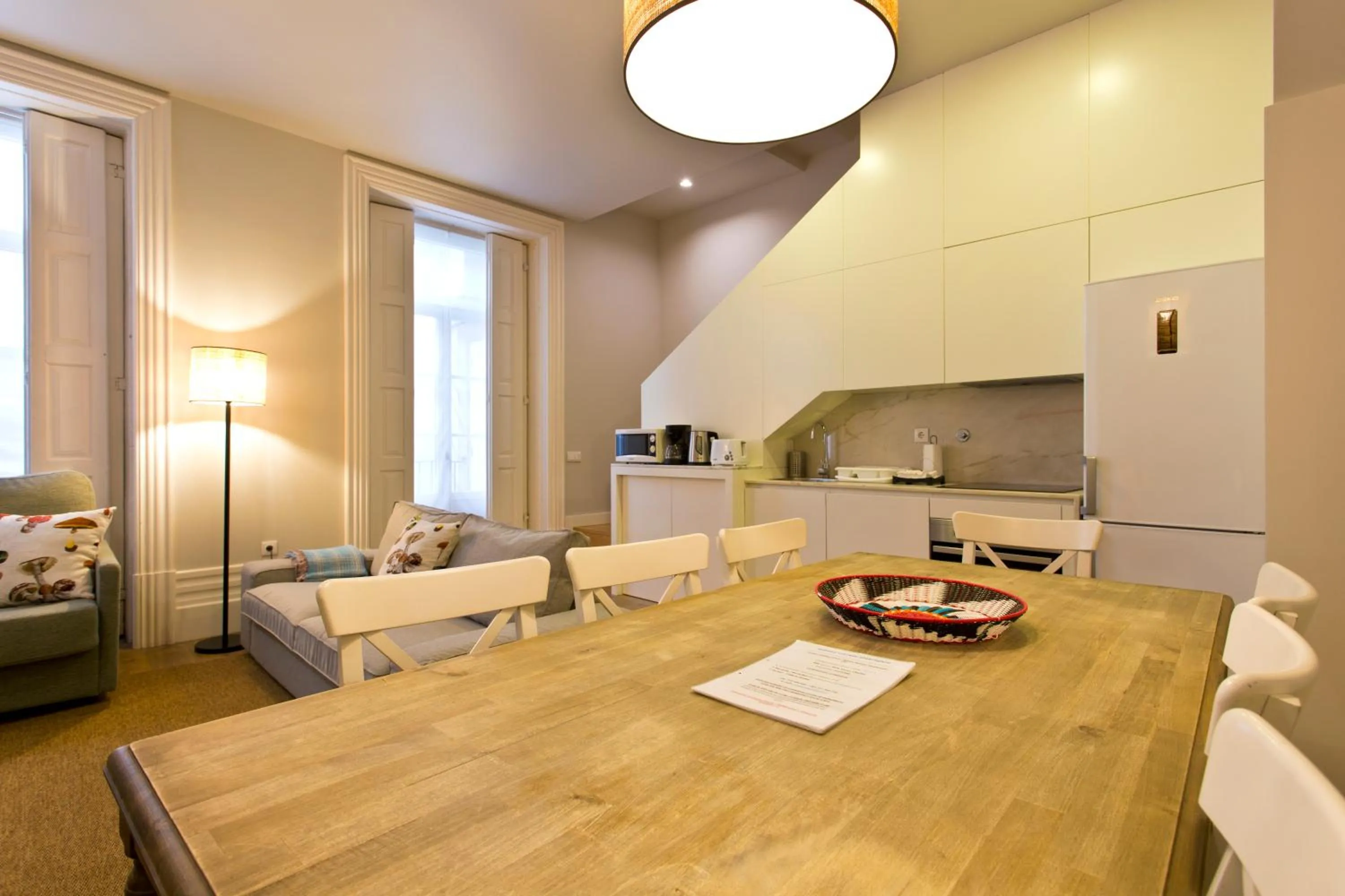 Dining area in RVA - Porto Central Flats