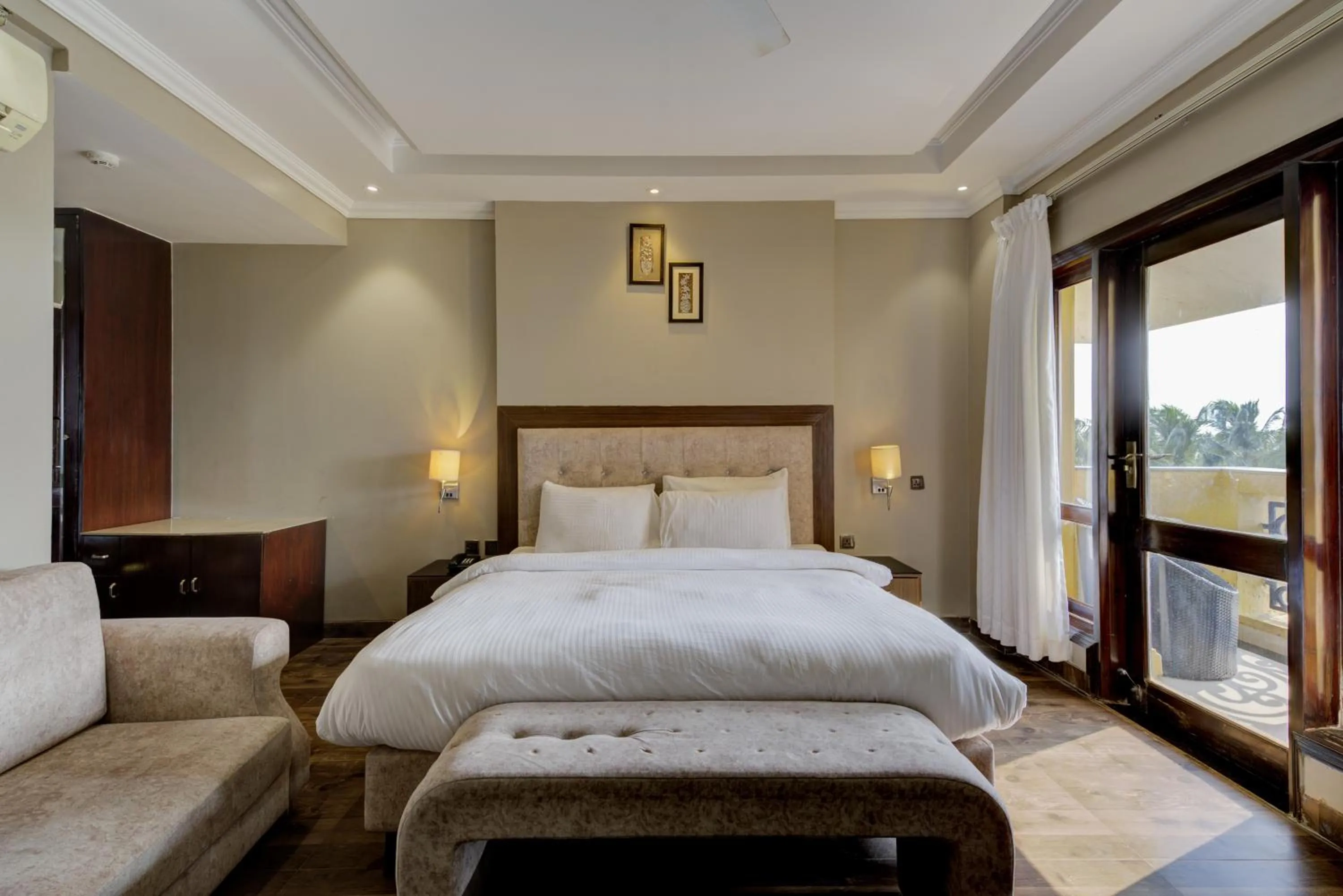 Bed in De Alturas Resort