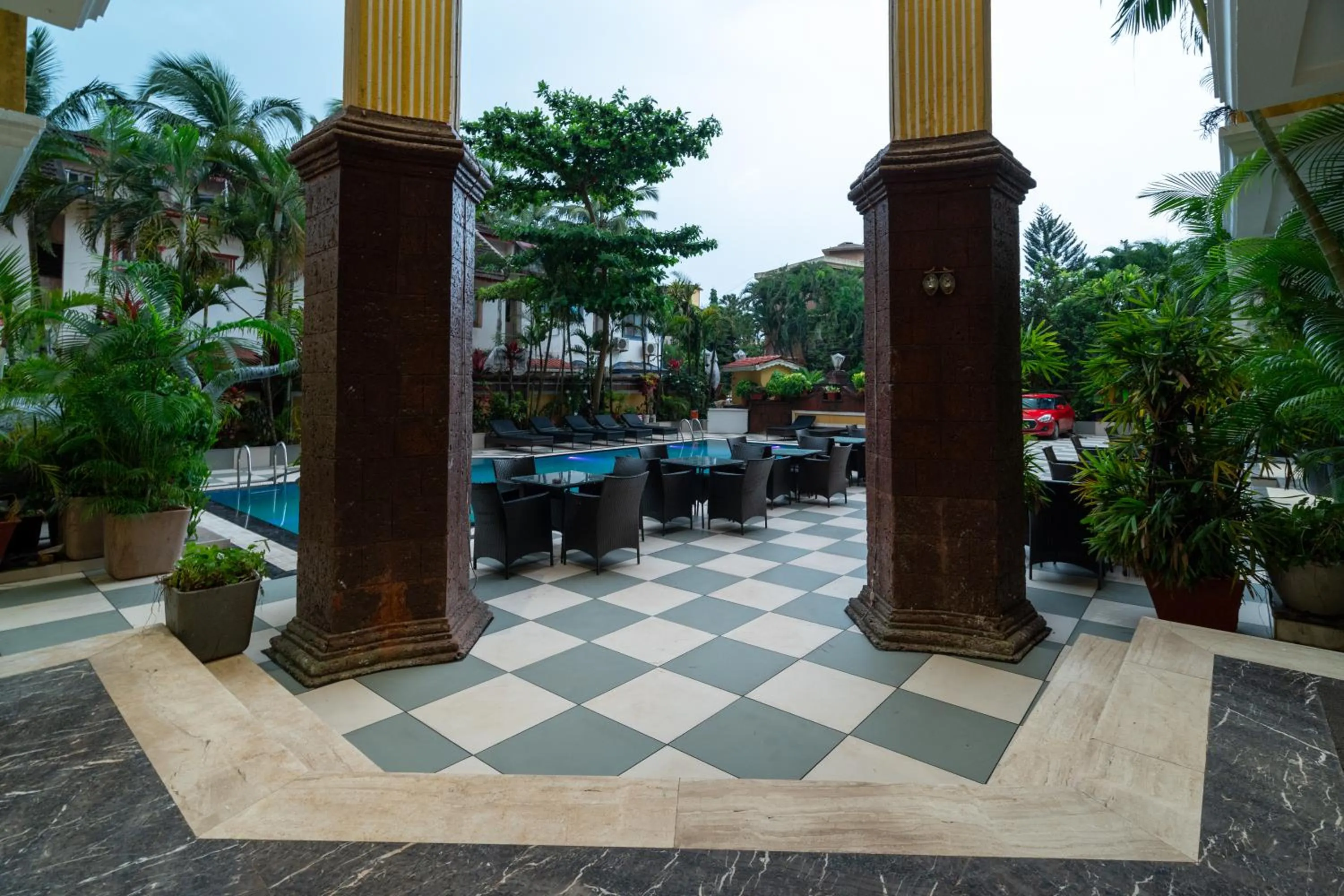 Swimming pool in De Alturas Resort