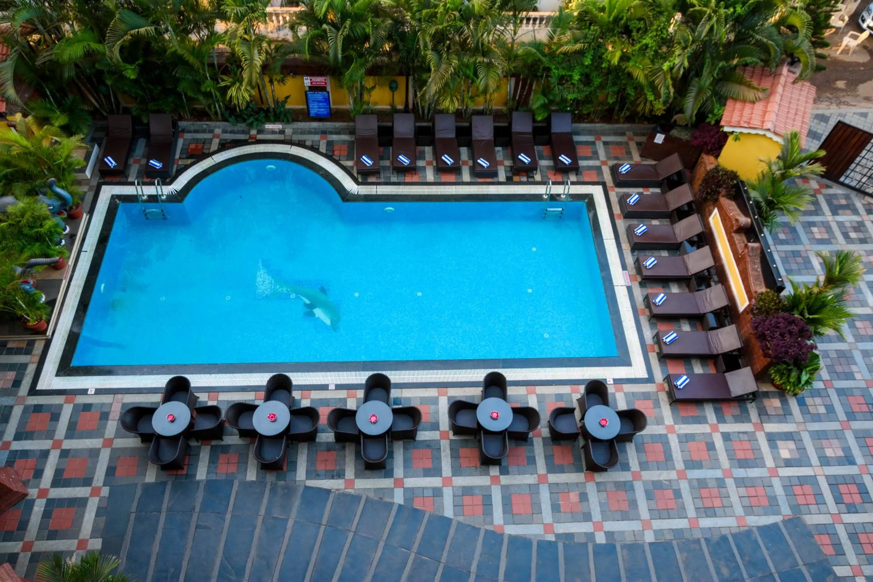 Swimming pool in De Alturas Resort