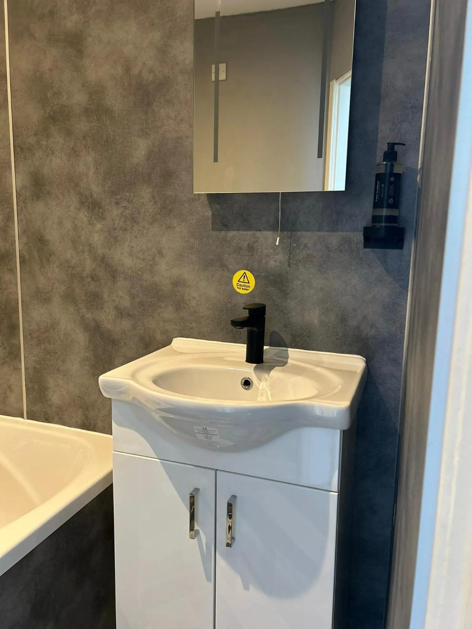 Bathroom in West End Hotel