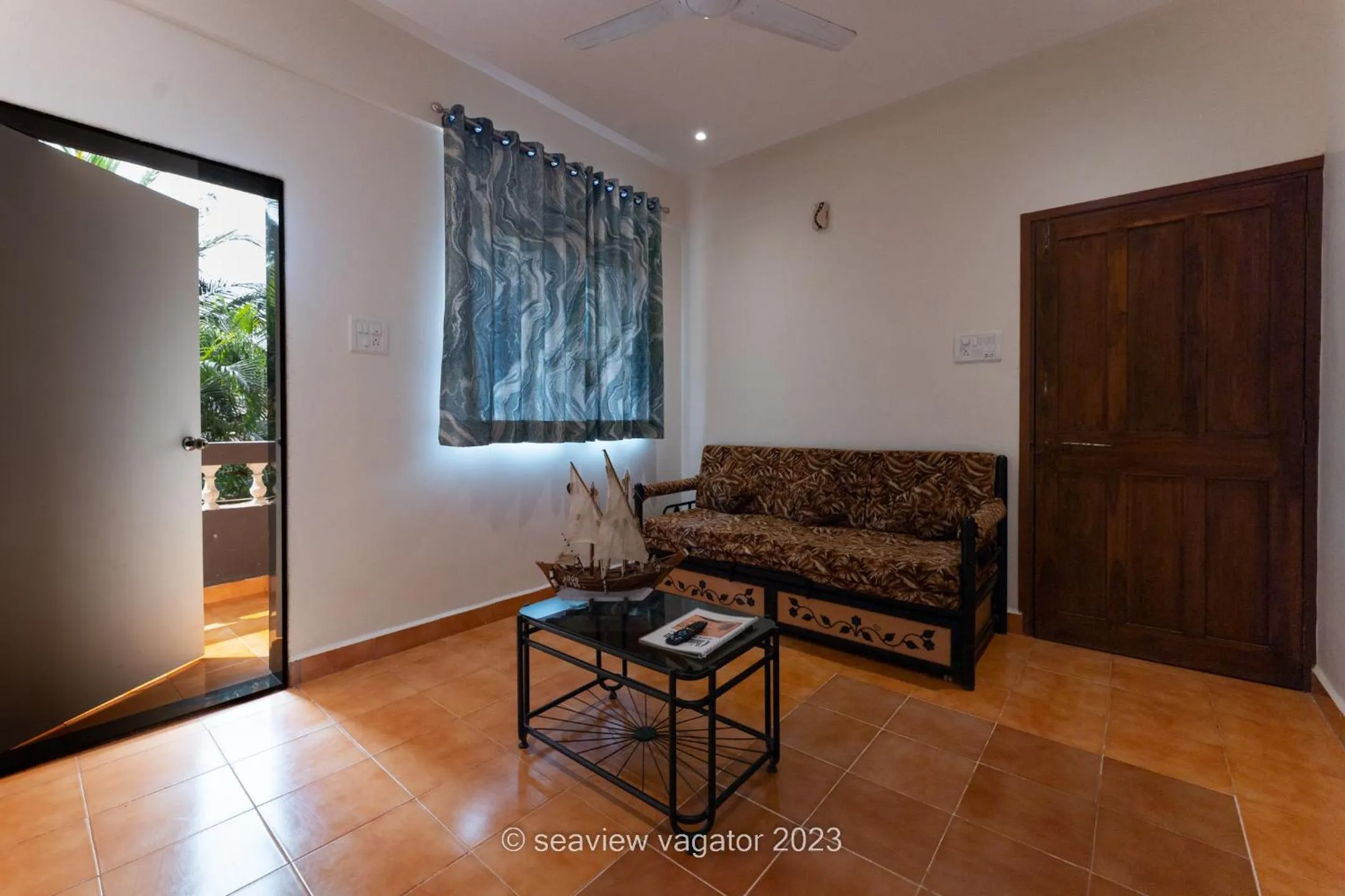 Living room in Sea View Holiday Vagator