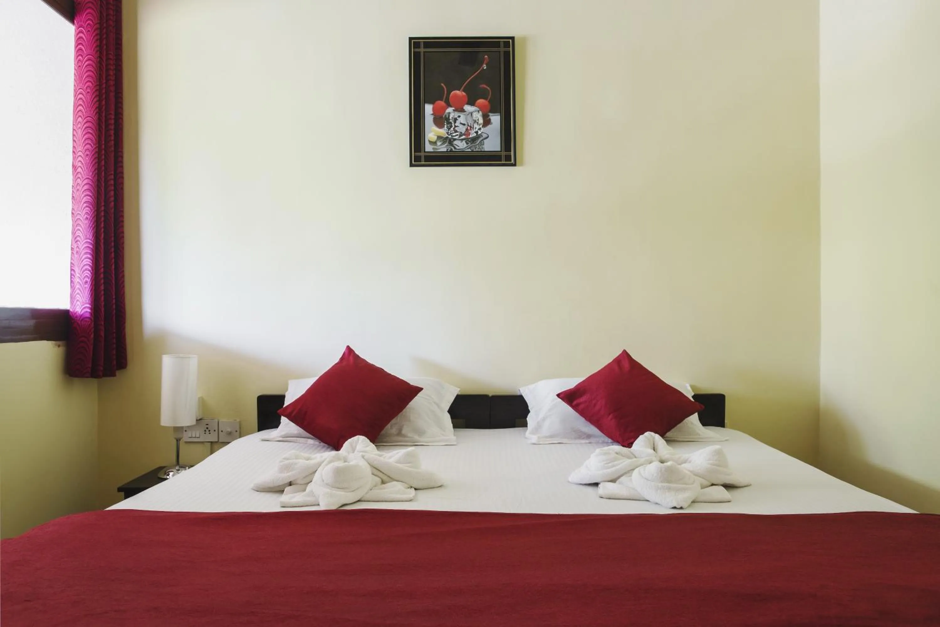 Bedroom, Bed in Sea View Holiday Vagator