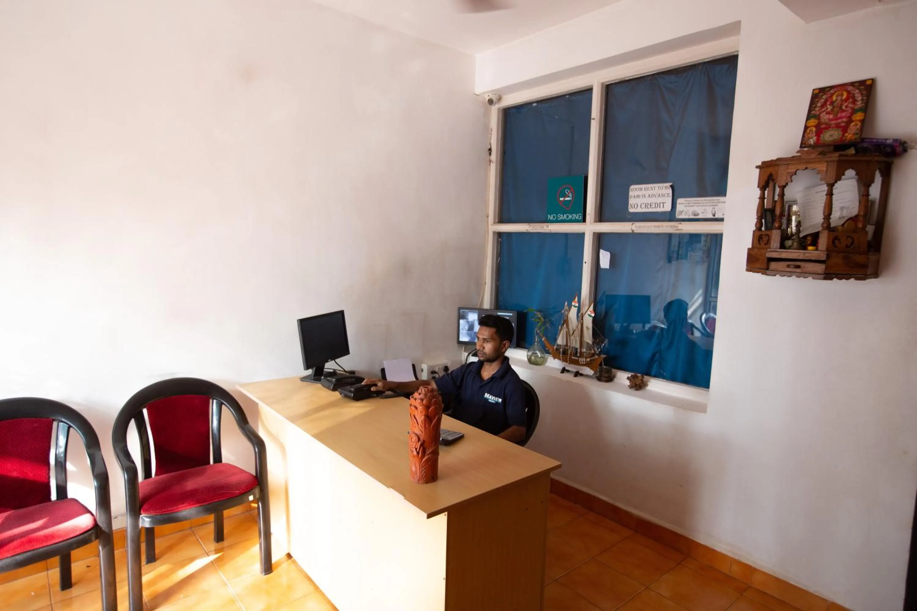 Lobby or reception in Sea View Holiday Vagator