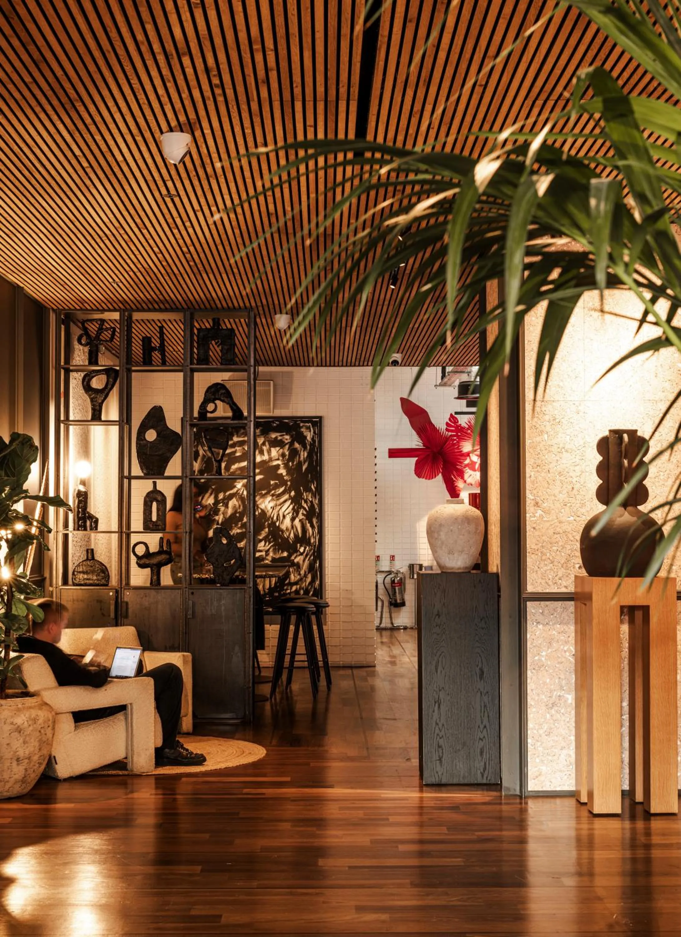 Seating area in One Hundred Shoreditch