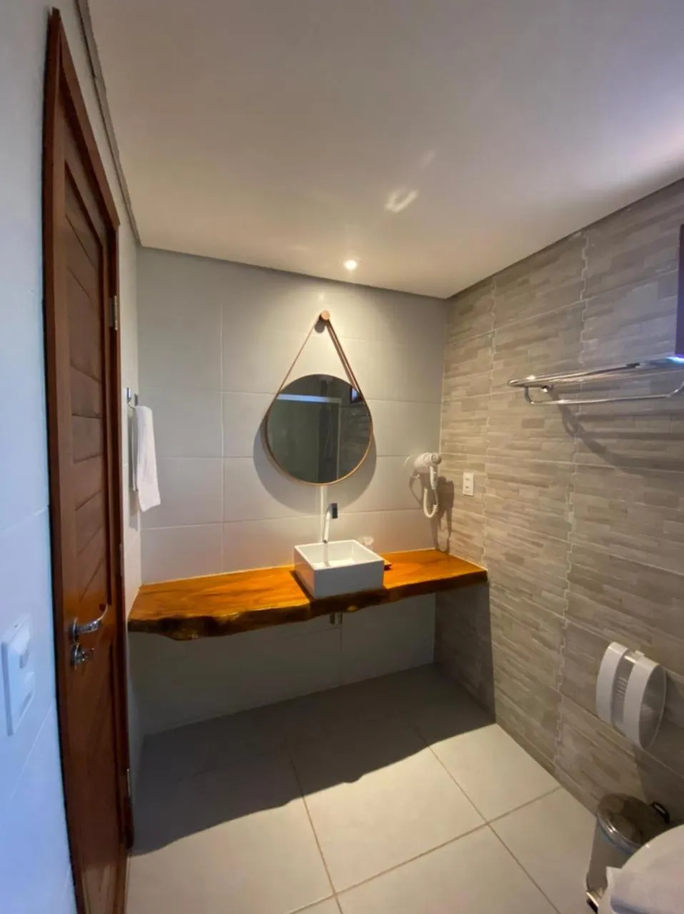 Bathroom in Pousada da Mana