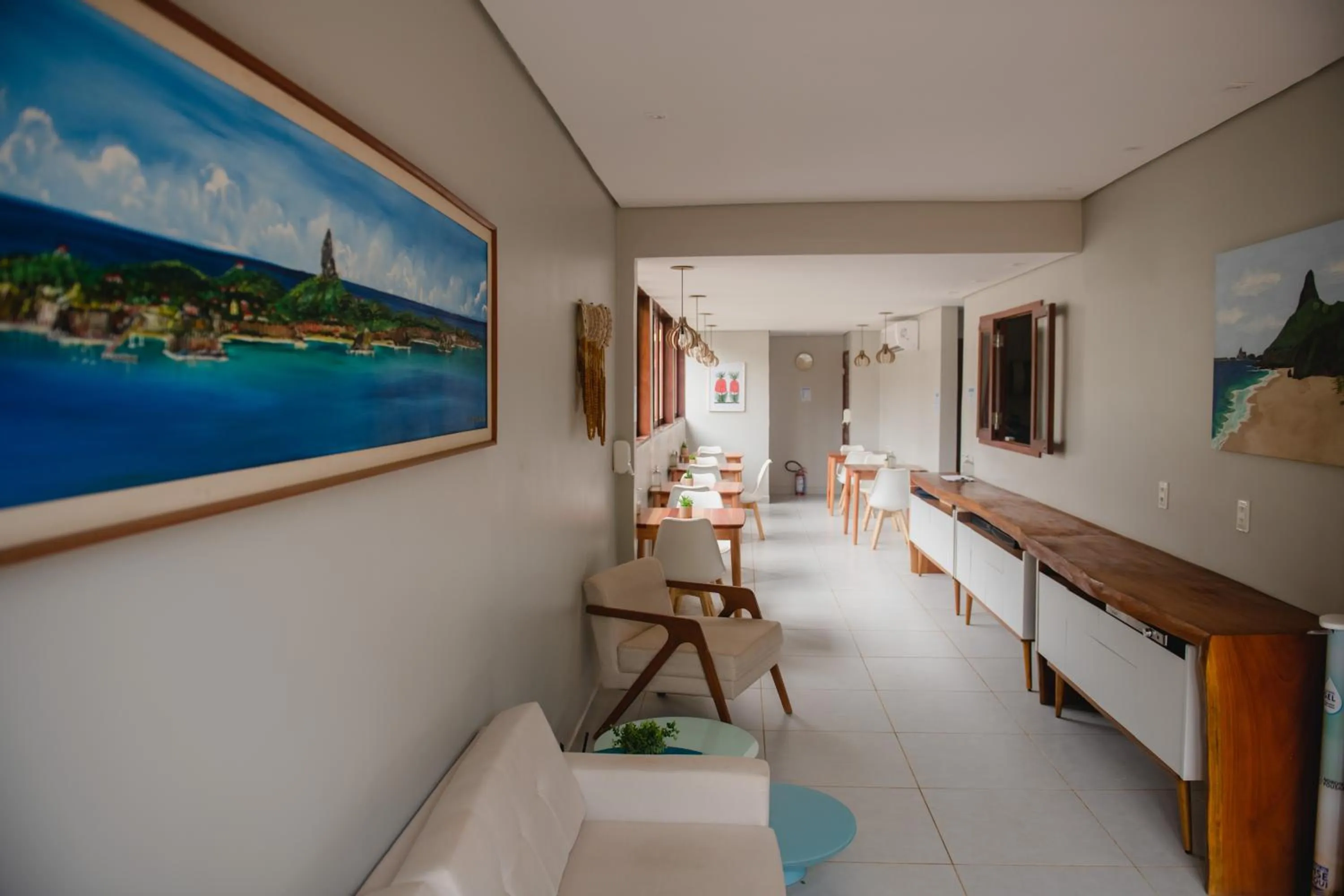 Living room in Pousada da Mana