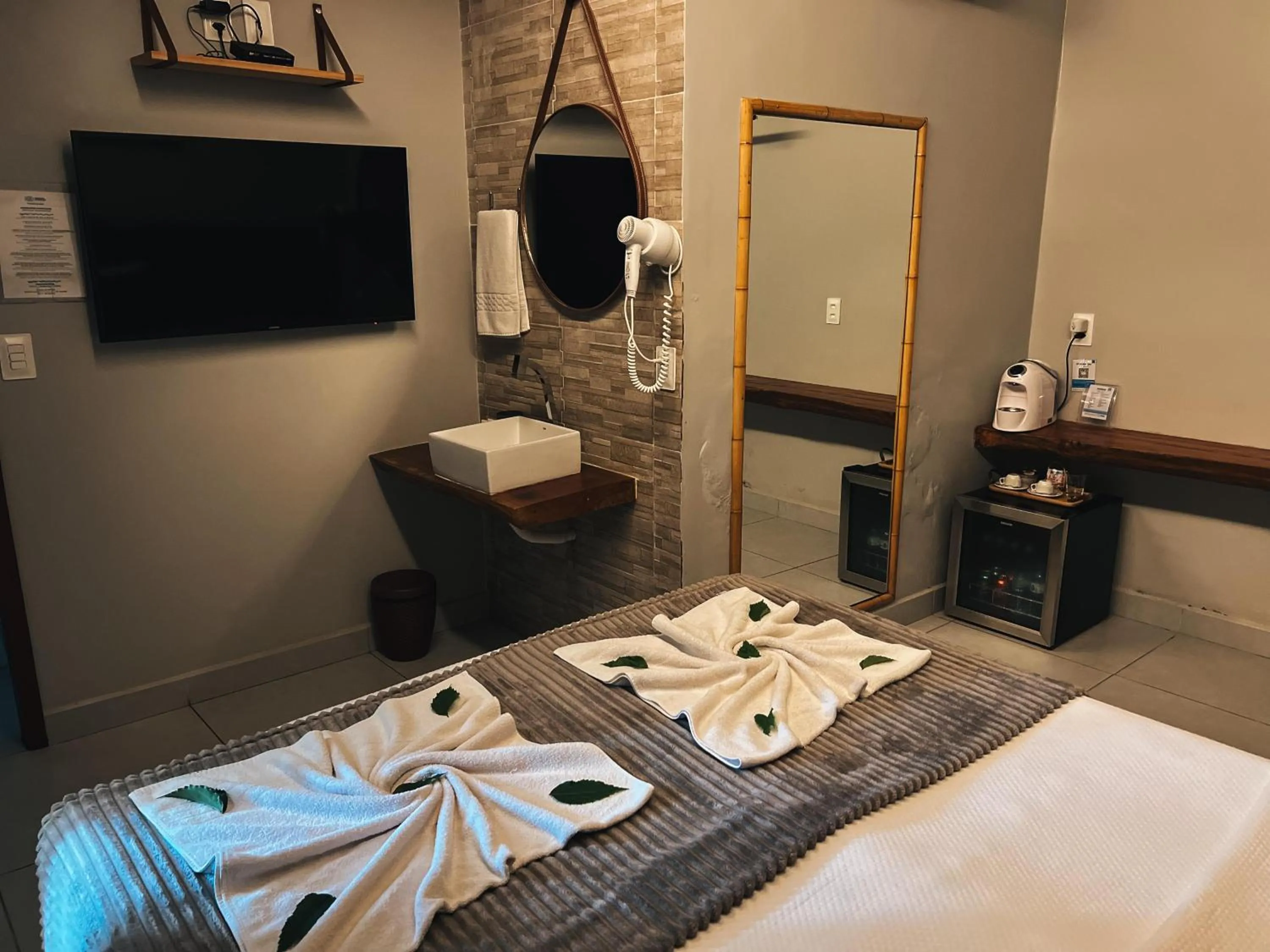 Bedroom, Bed in Pousada da Mana