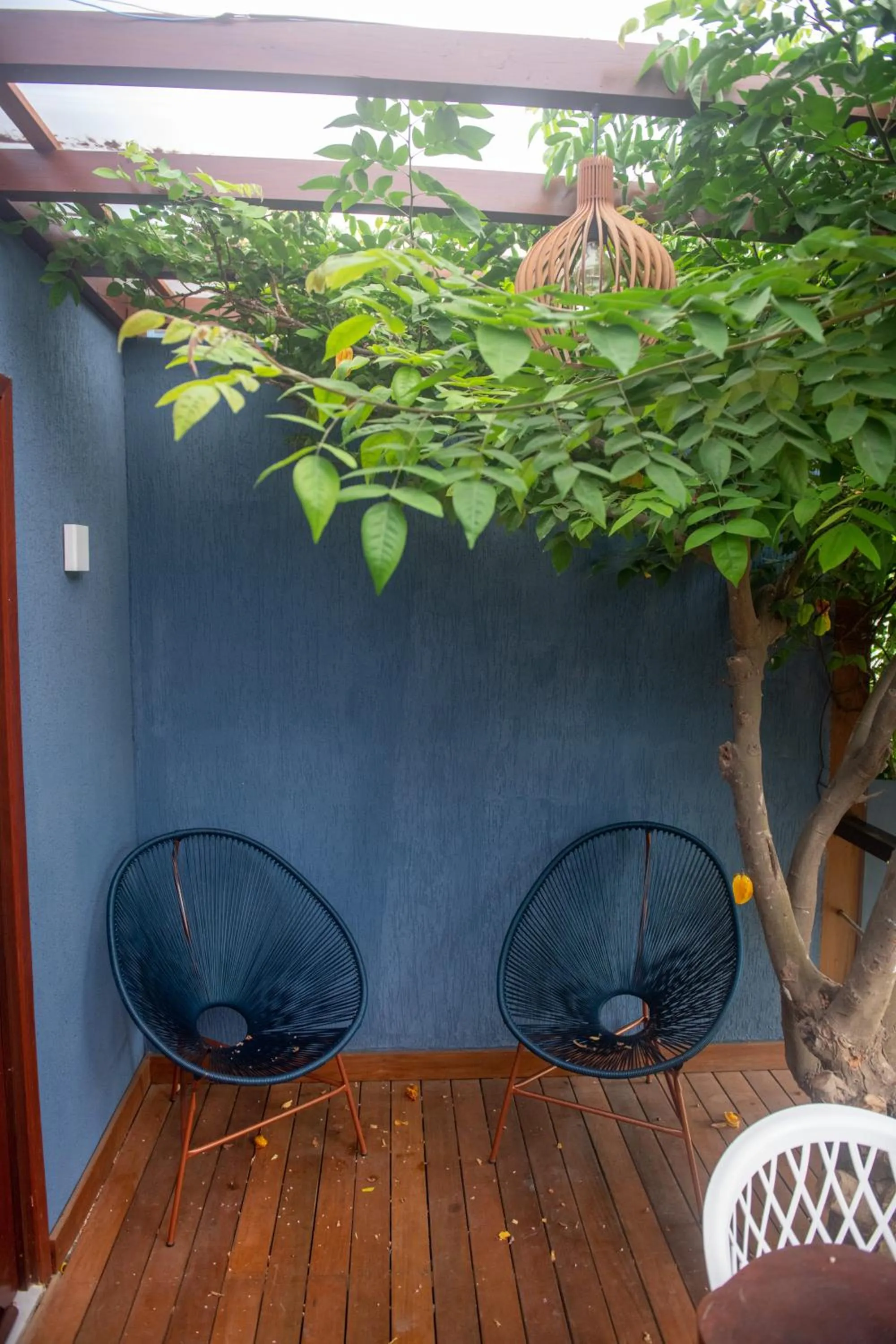 Balcony/Terrace in Pousada da Mana
