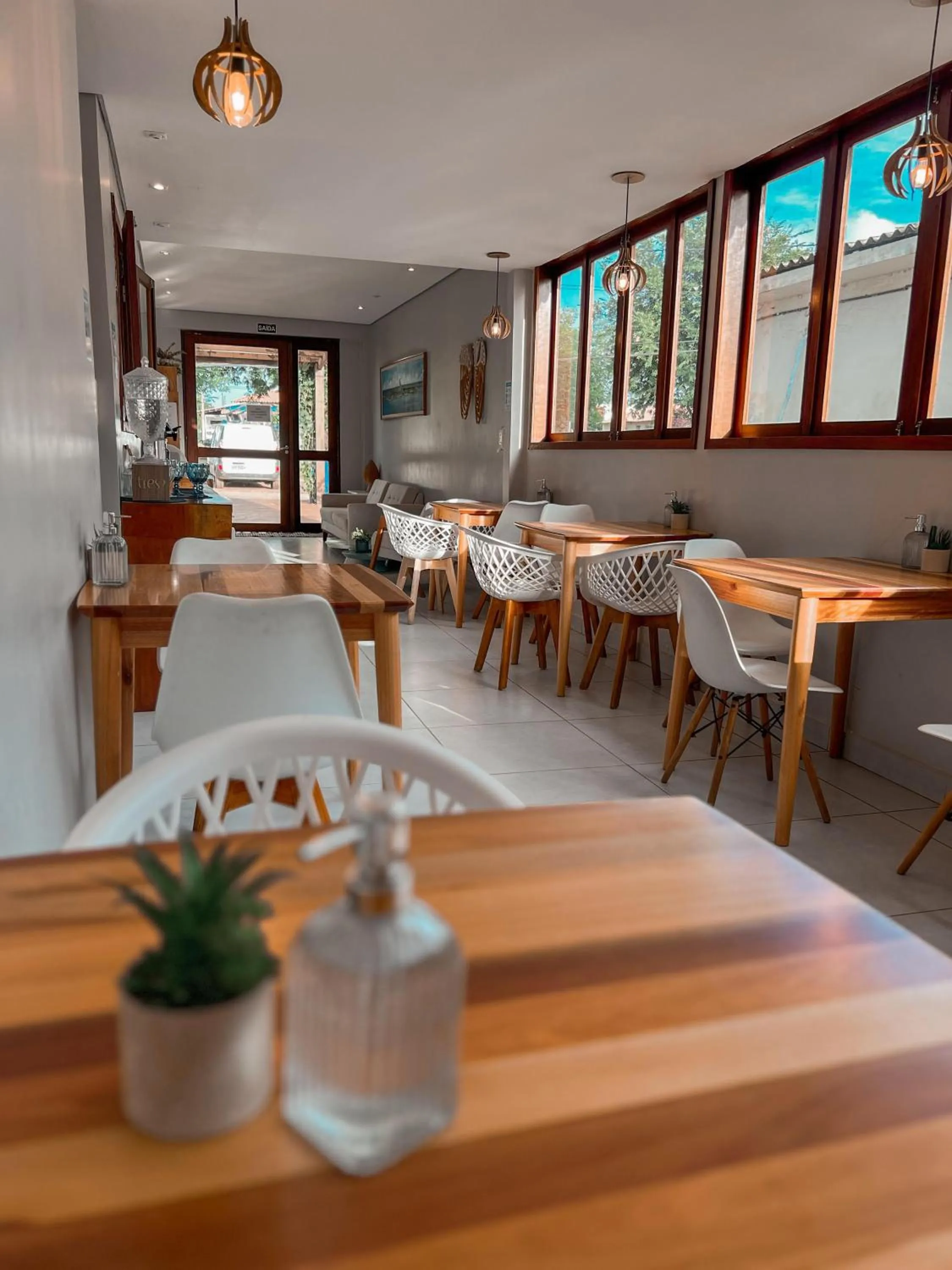 Dining area in Pousada da Mana