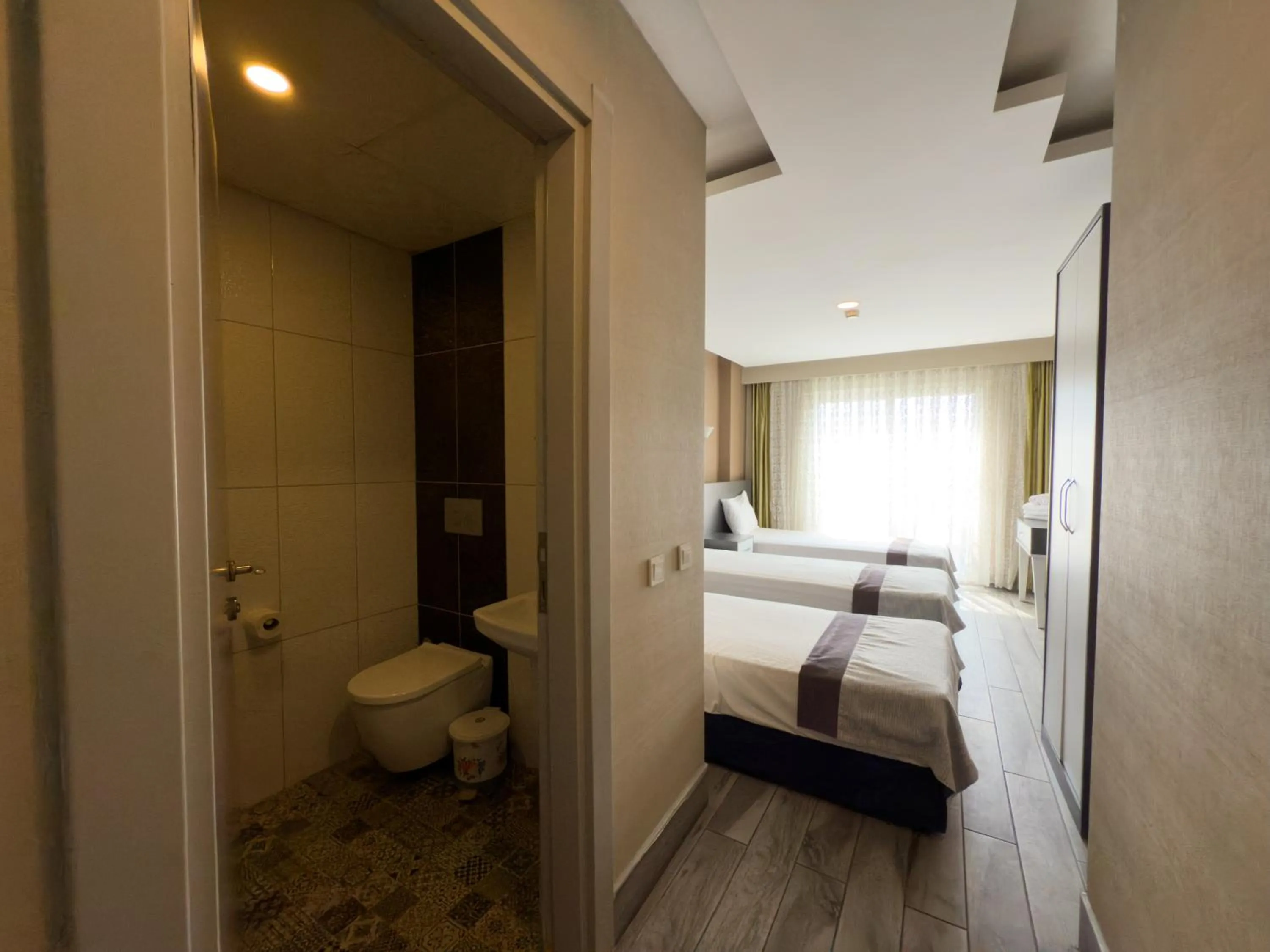 Bed in Bone Apart Otel