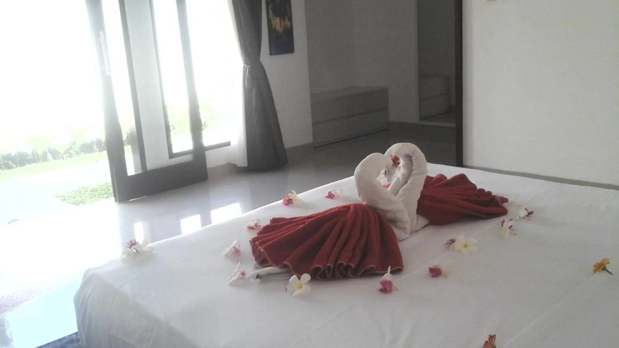 Bedroom, Bed in villa tom and jerry