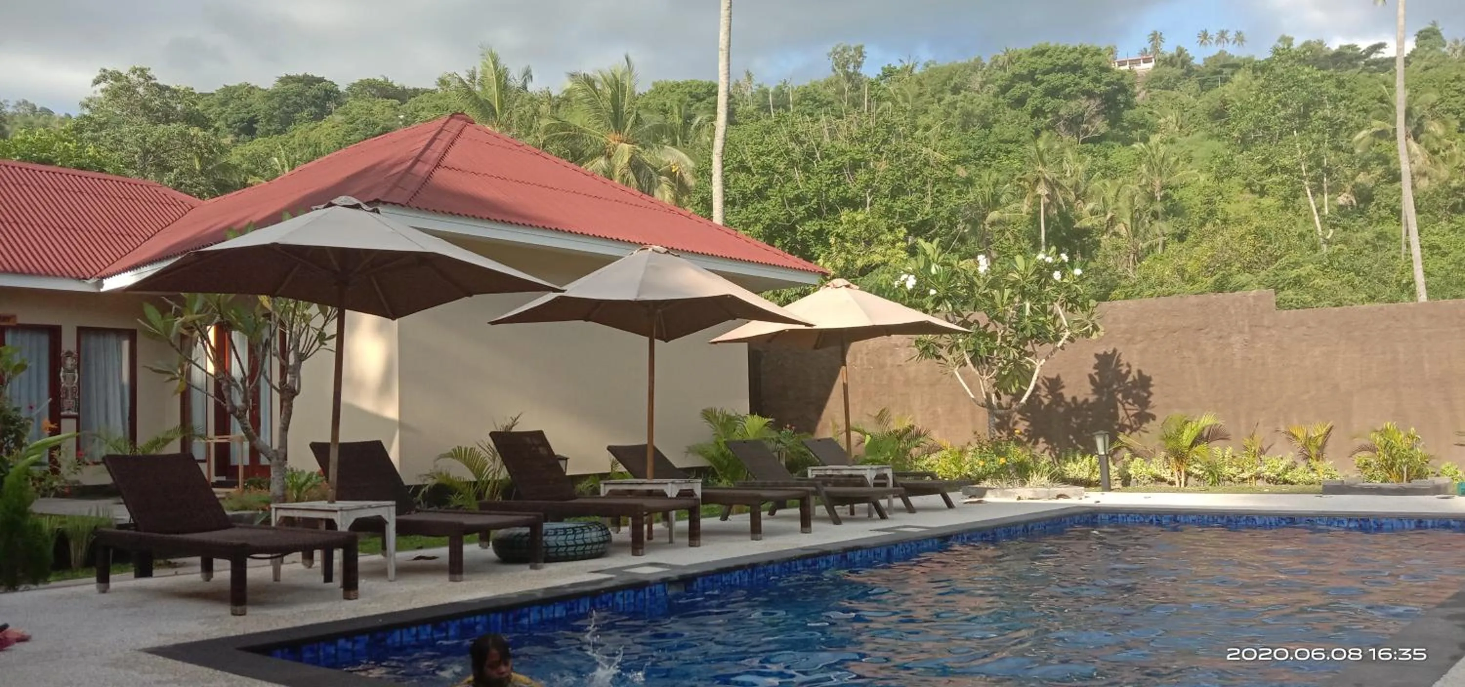 Mountain view in villa tom and jerry