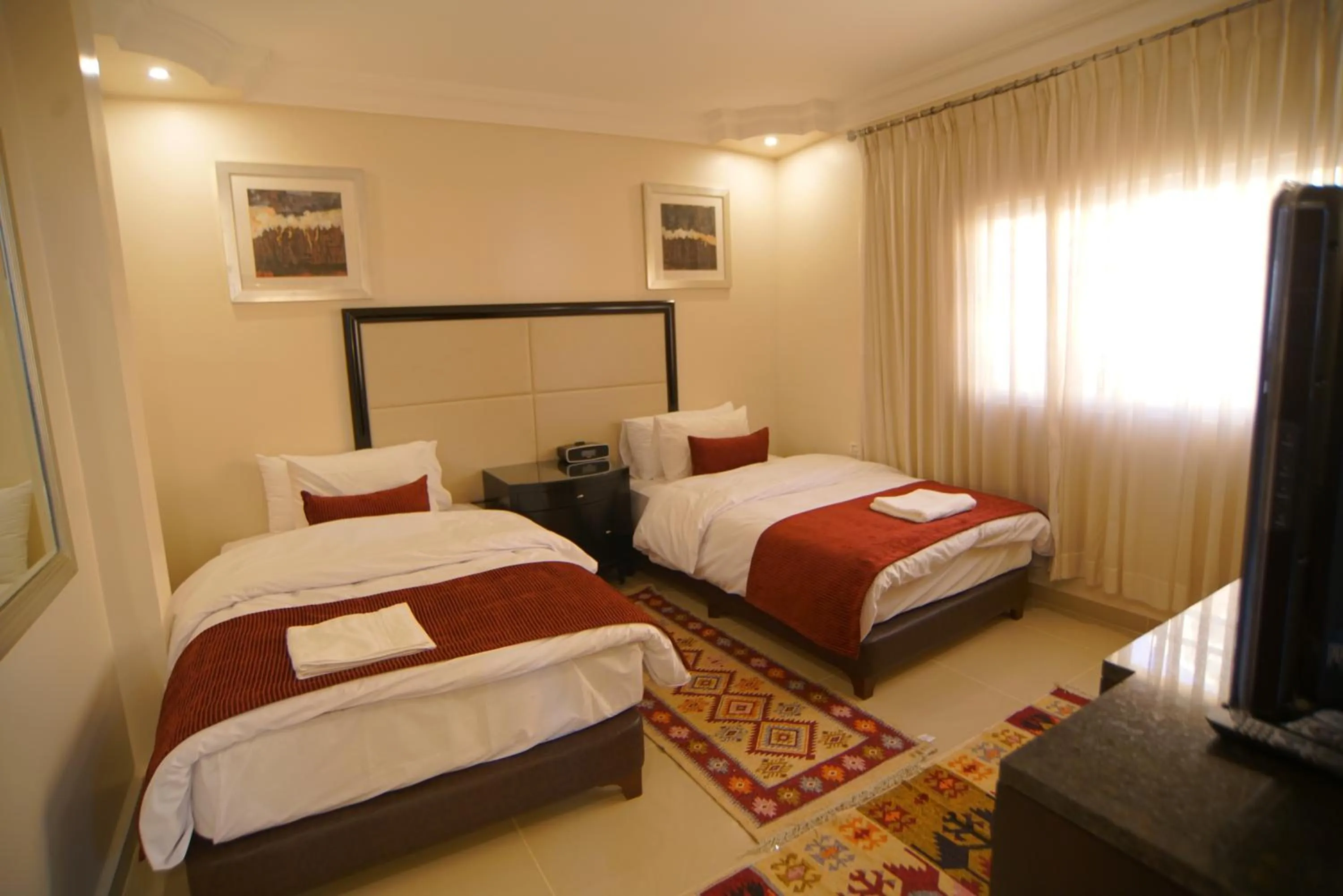 Bed in Over Mountains Hotel