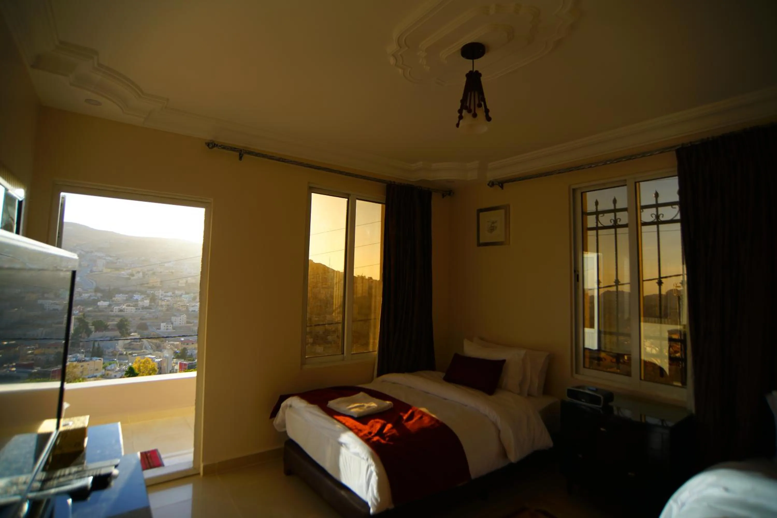 Bed in Over Mountains Hotel