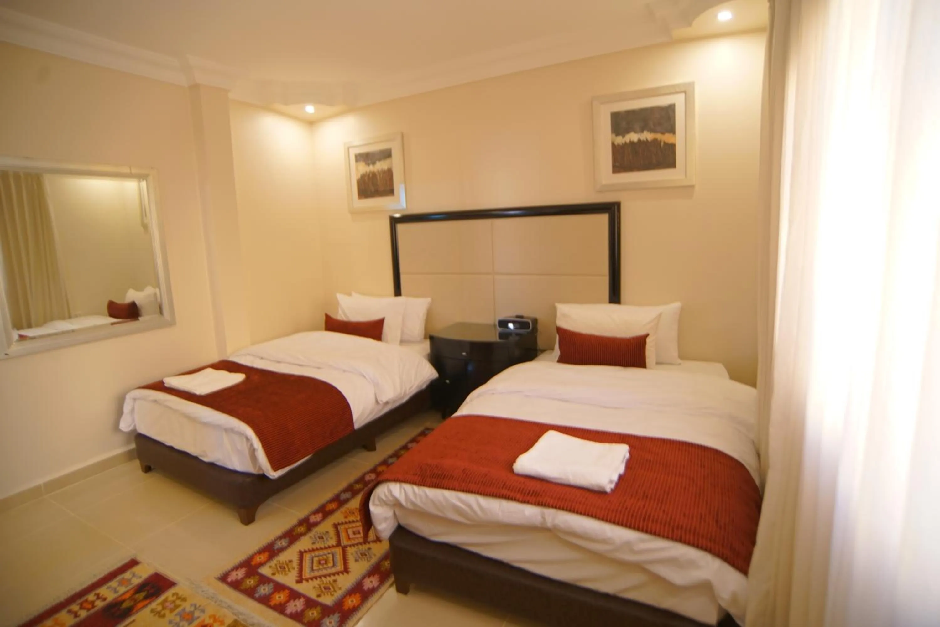 Bed in Over Mountains Hotel