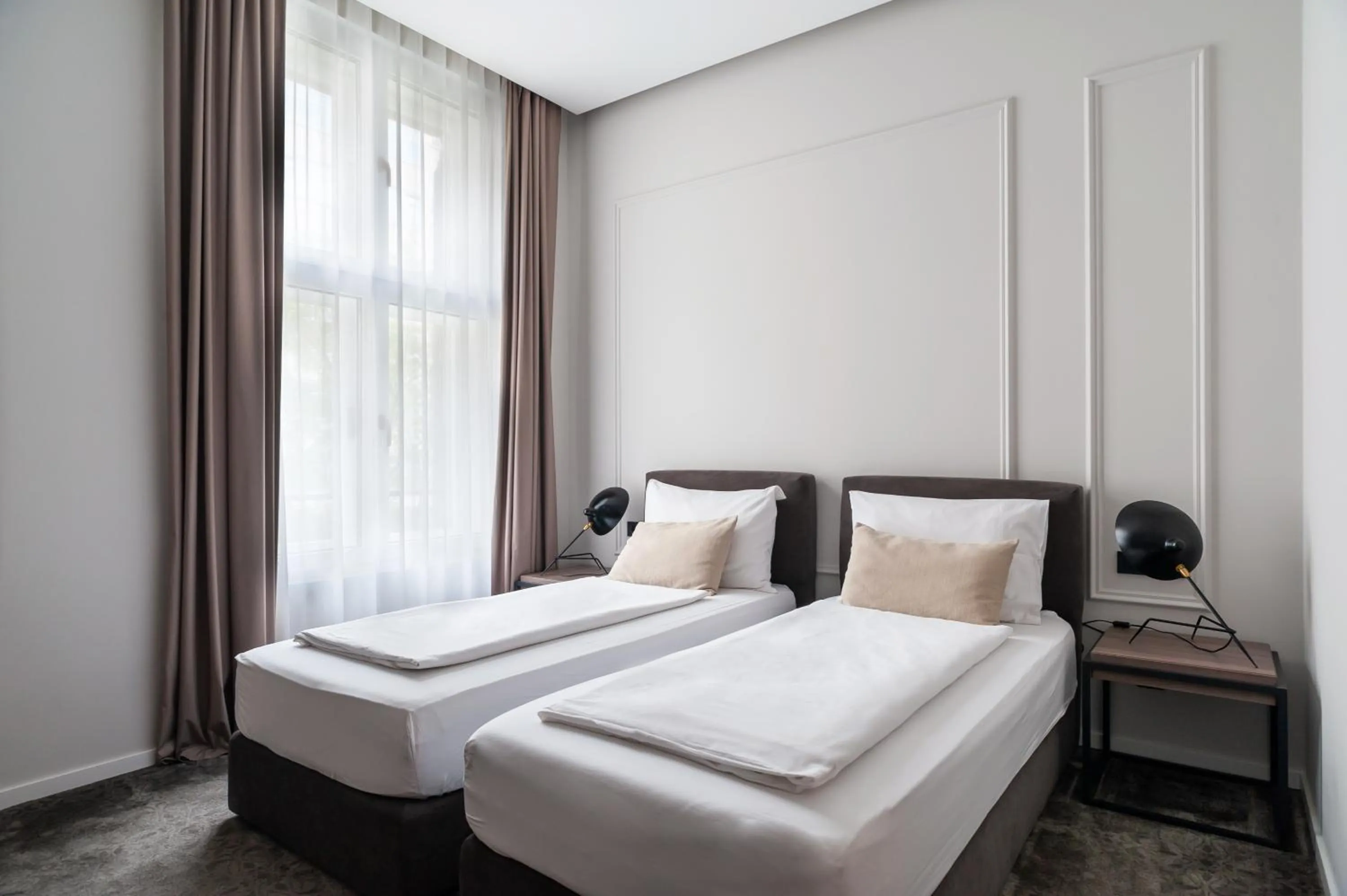 Bed in MANDA Heritage Hotel