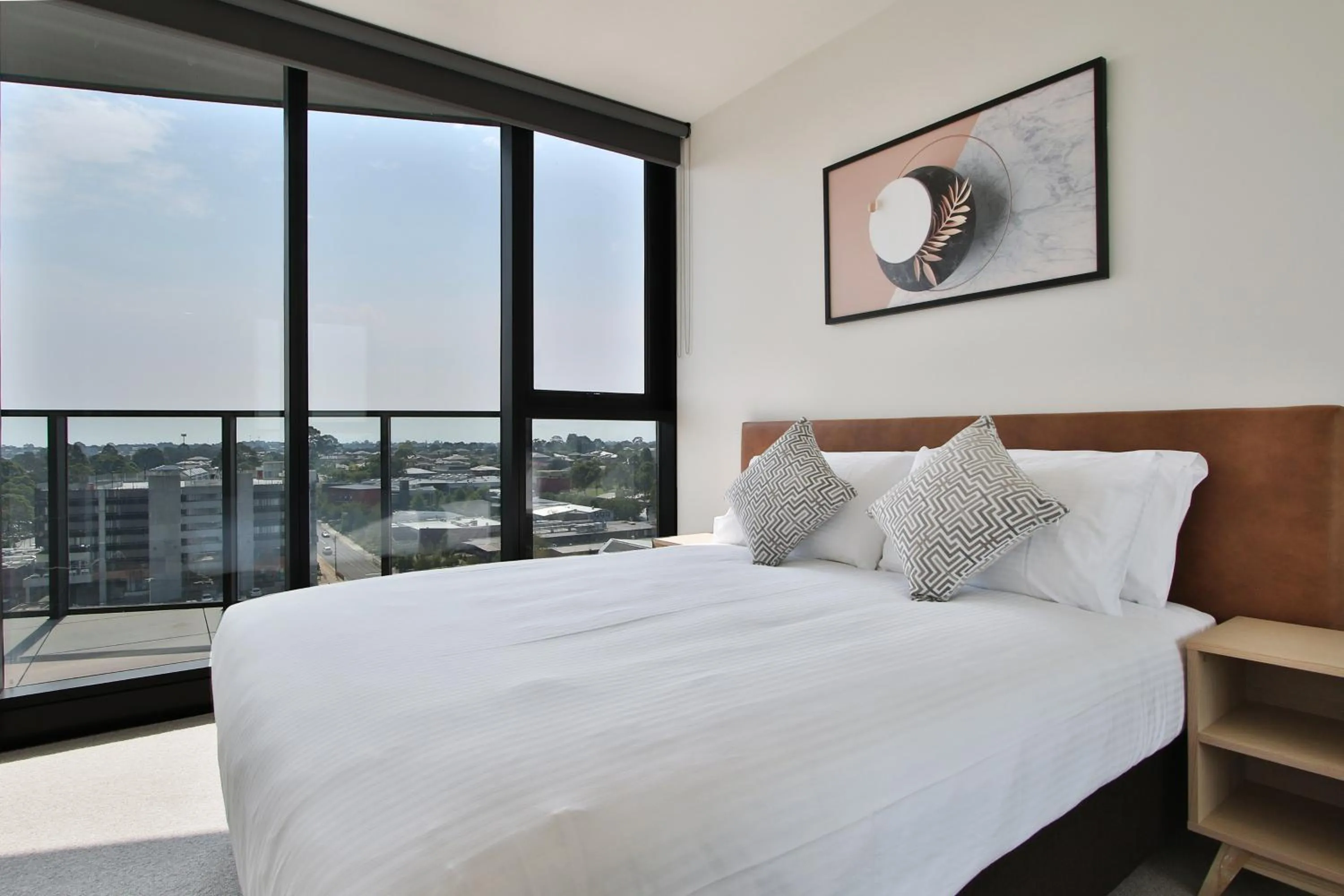 Bedroom, Bed in Domi Serviced Apartments