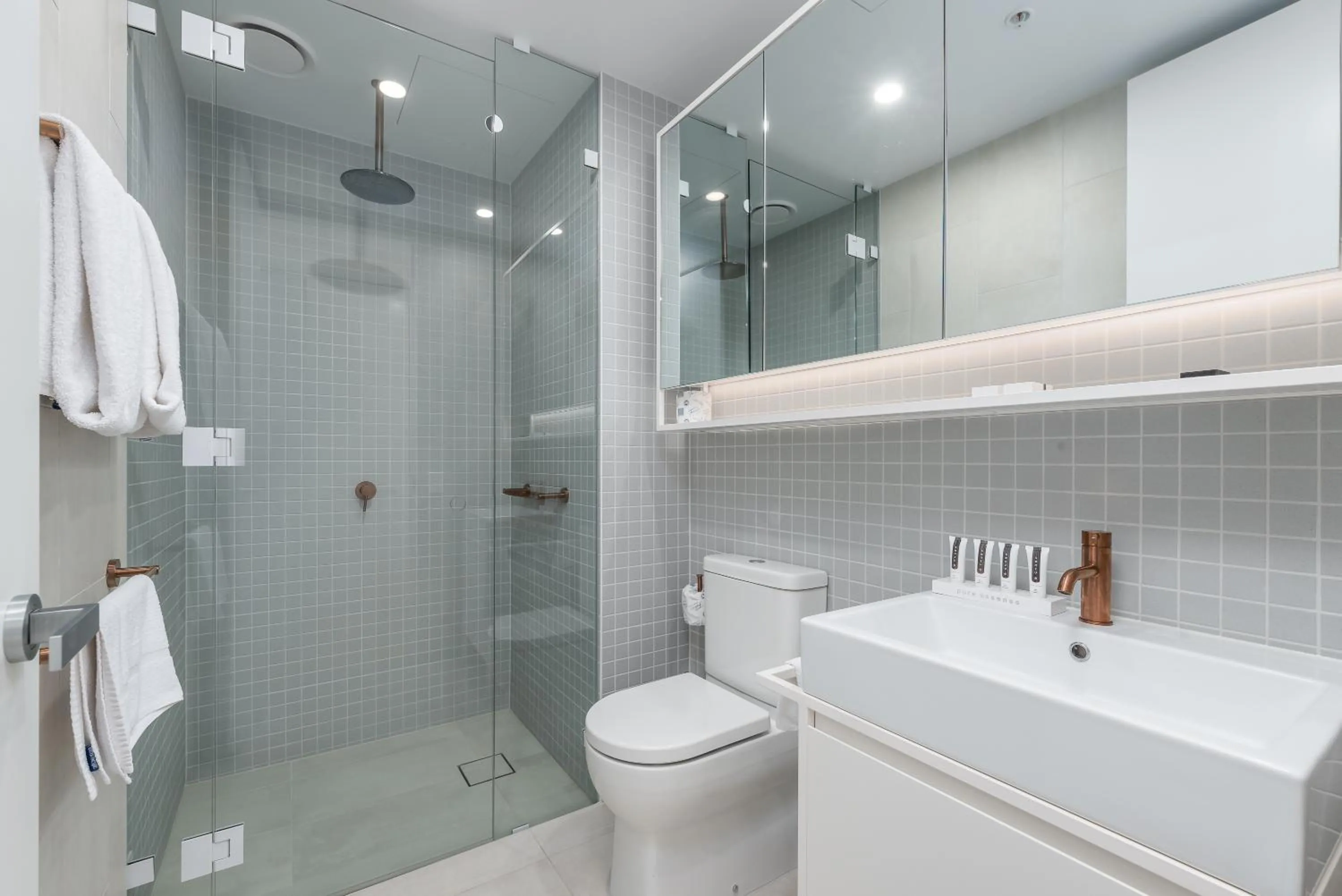 Bathroom in Domi Serviced Apartments