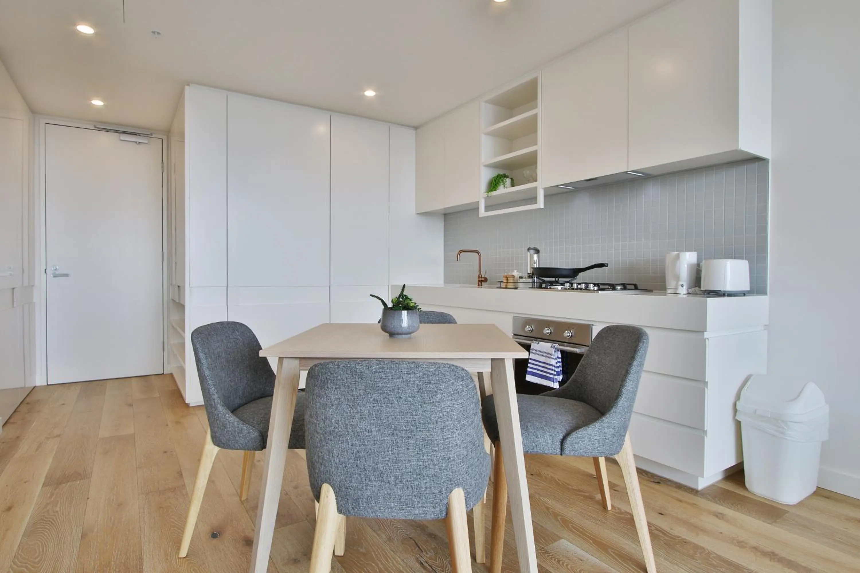 Dining area in Domi Serviced Apartments