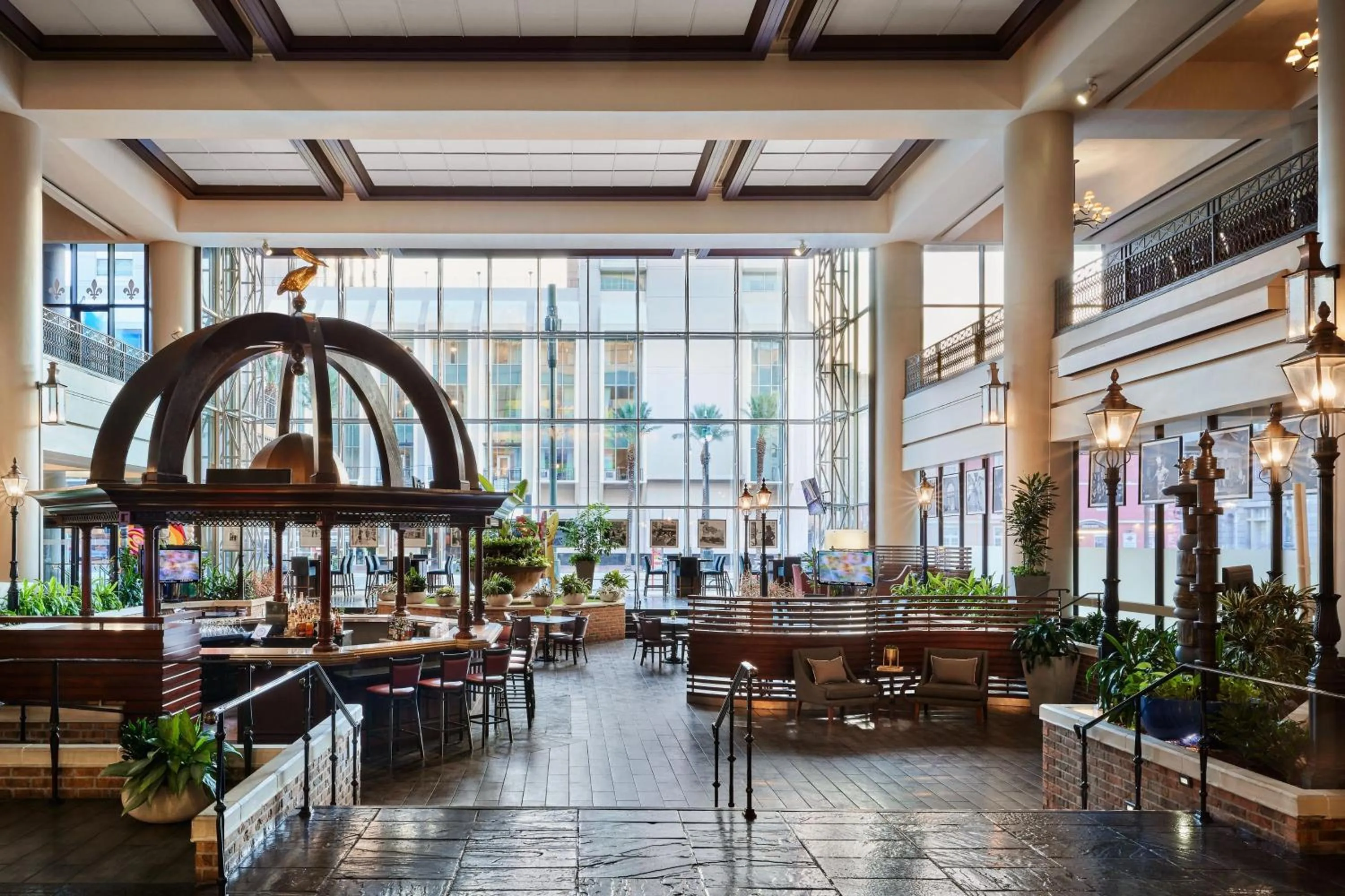 Lobby or reception in Sheraton New Orleans Hotel