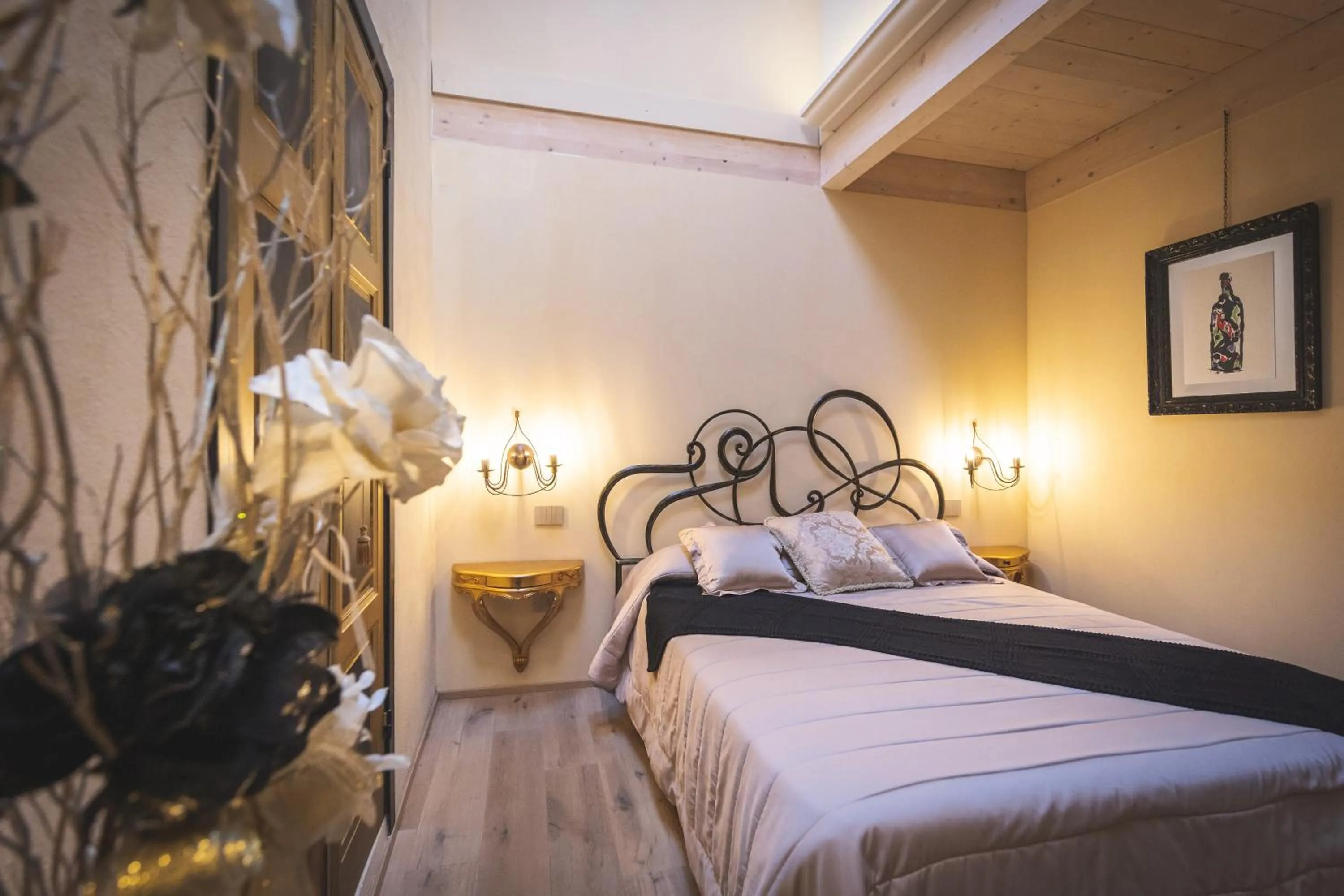 Bed in B&B Il Sogno del Pinzagrilli