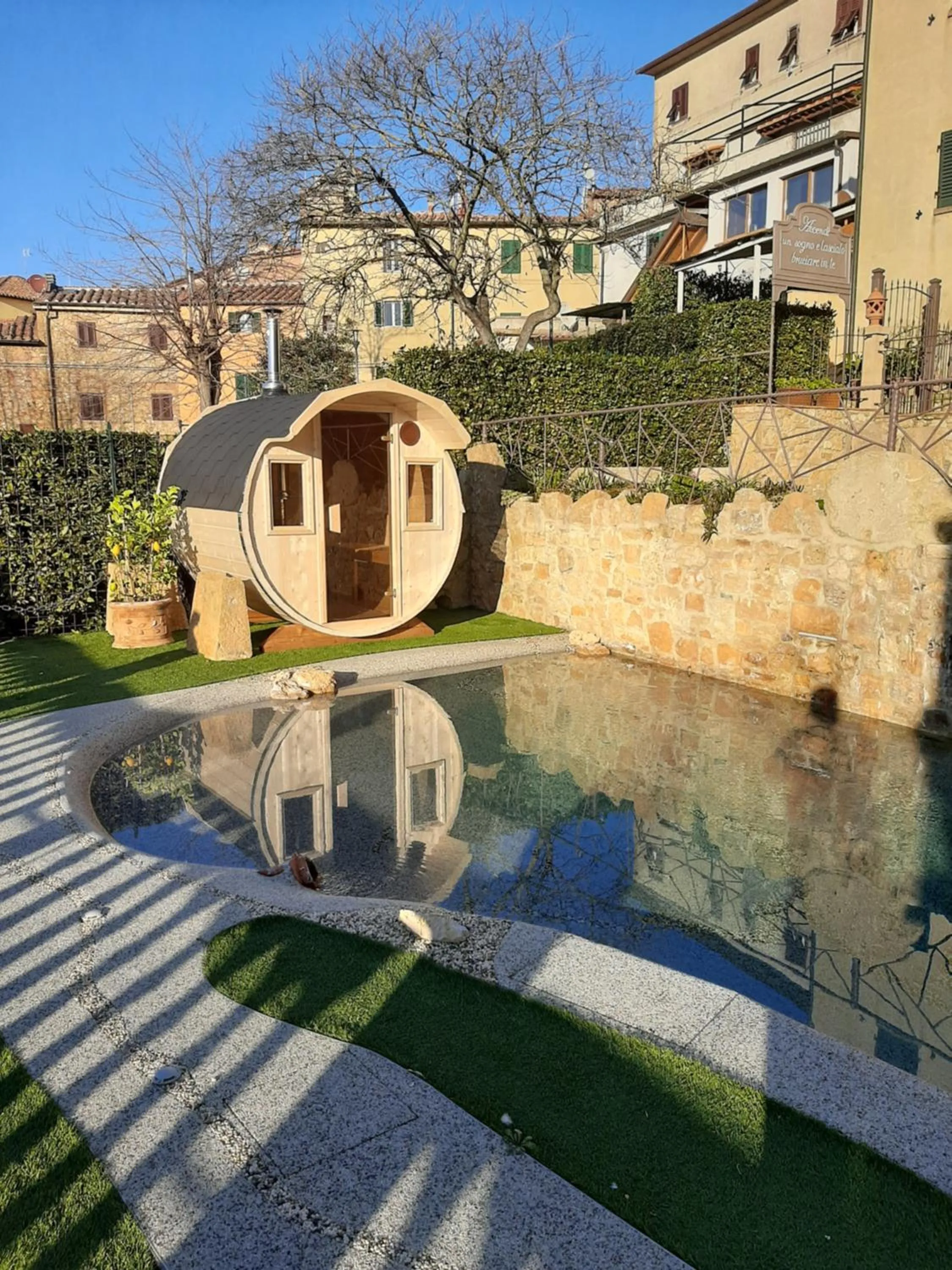 Sauna in B&B Il Sogno del Pinzagrilli