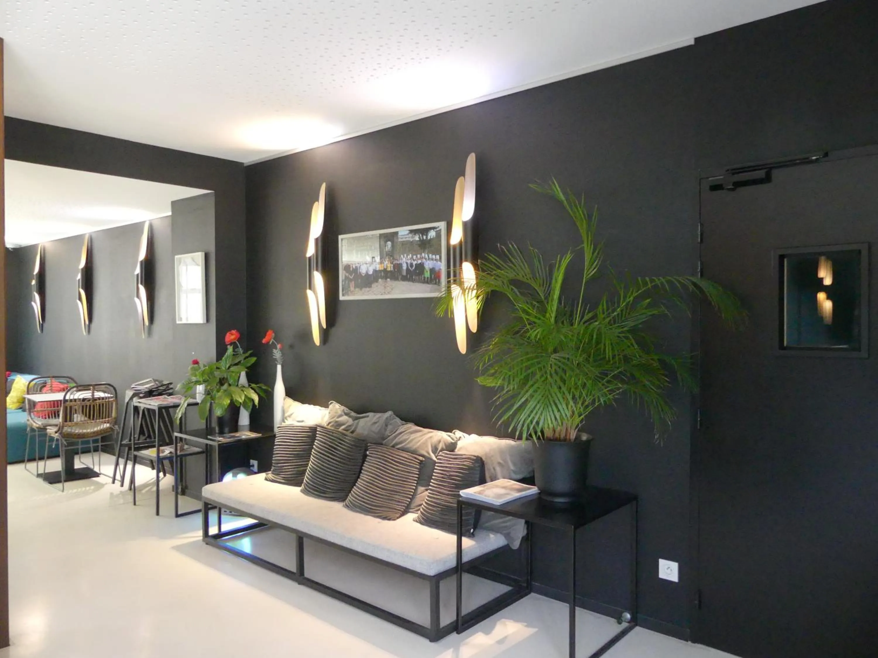 Patio in Hotel Pont Levis - Franck Putelat