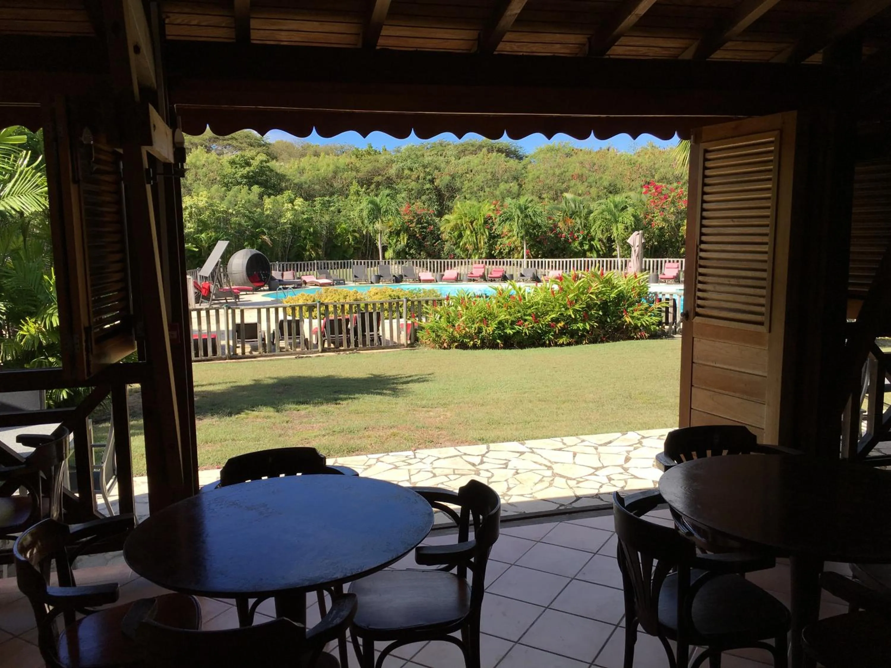 Lobby or reception in Résidence Le Vallon Guadeloupe Parc Piscine Appartements & Studios