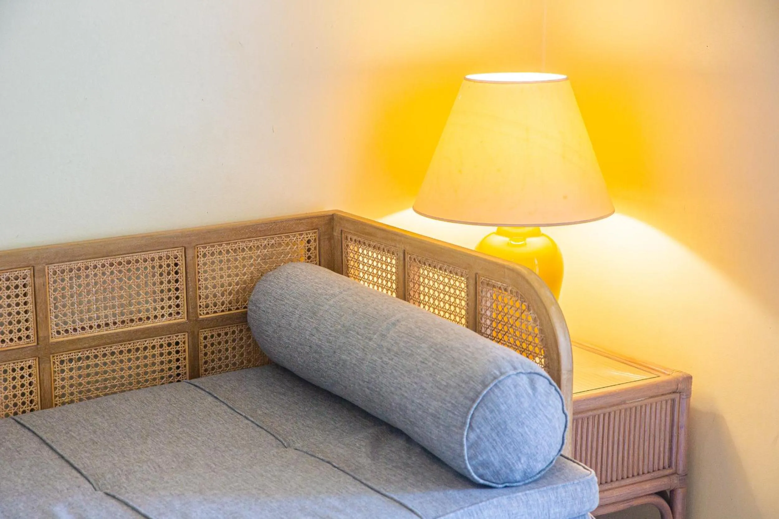 Decorative detail, Bed in Résidence Le Vallon Guadeloupe Parc Piscine Appartements & Studios