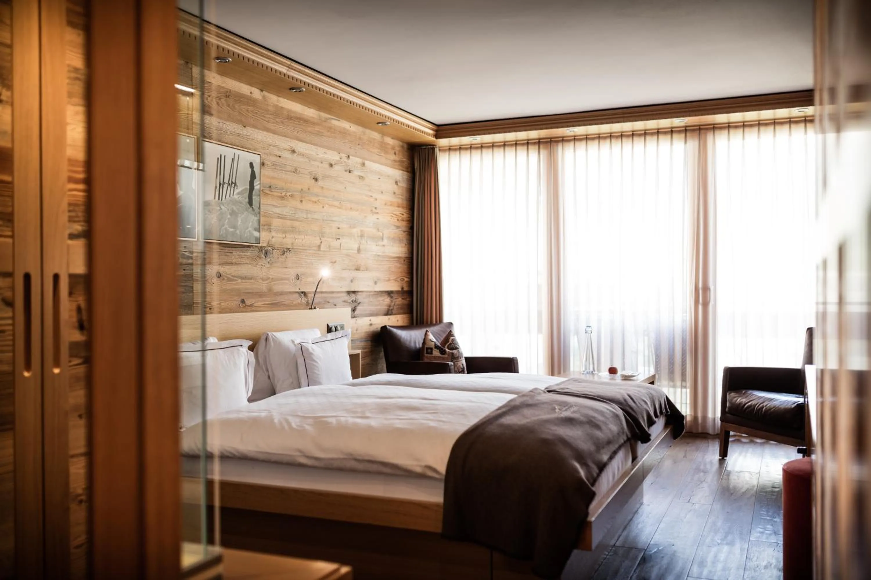 Bedroom in Petit Chalet by Schönegg