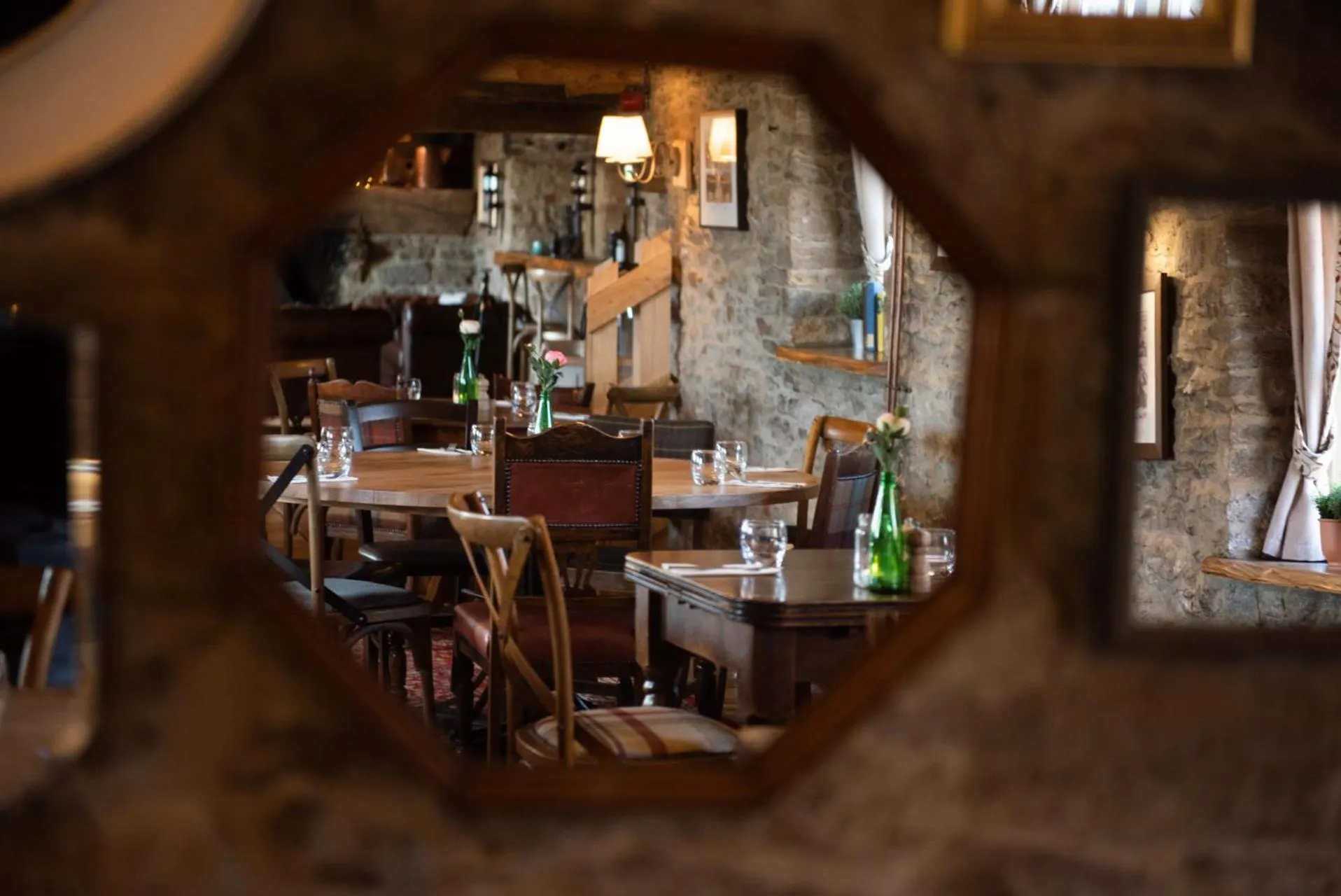 Dining area in The Talkhouse