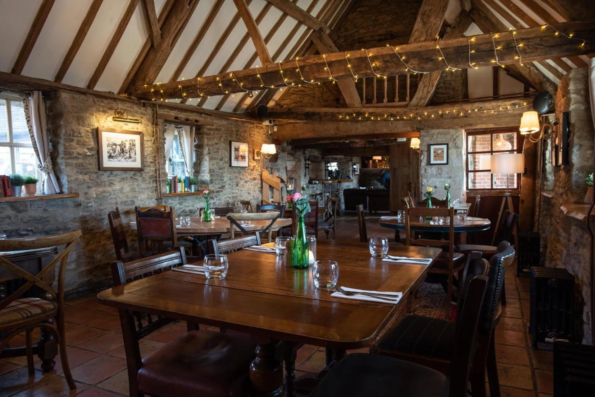 Dining area in The Talkhouse