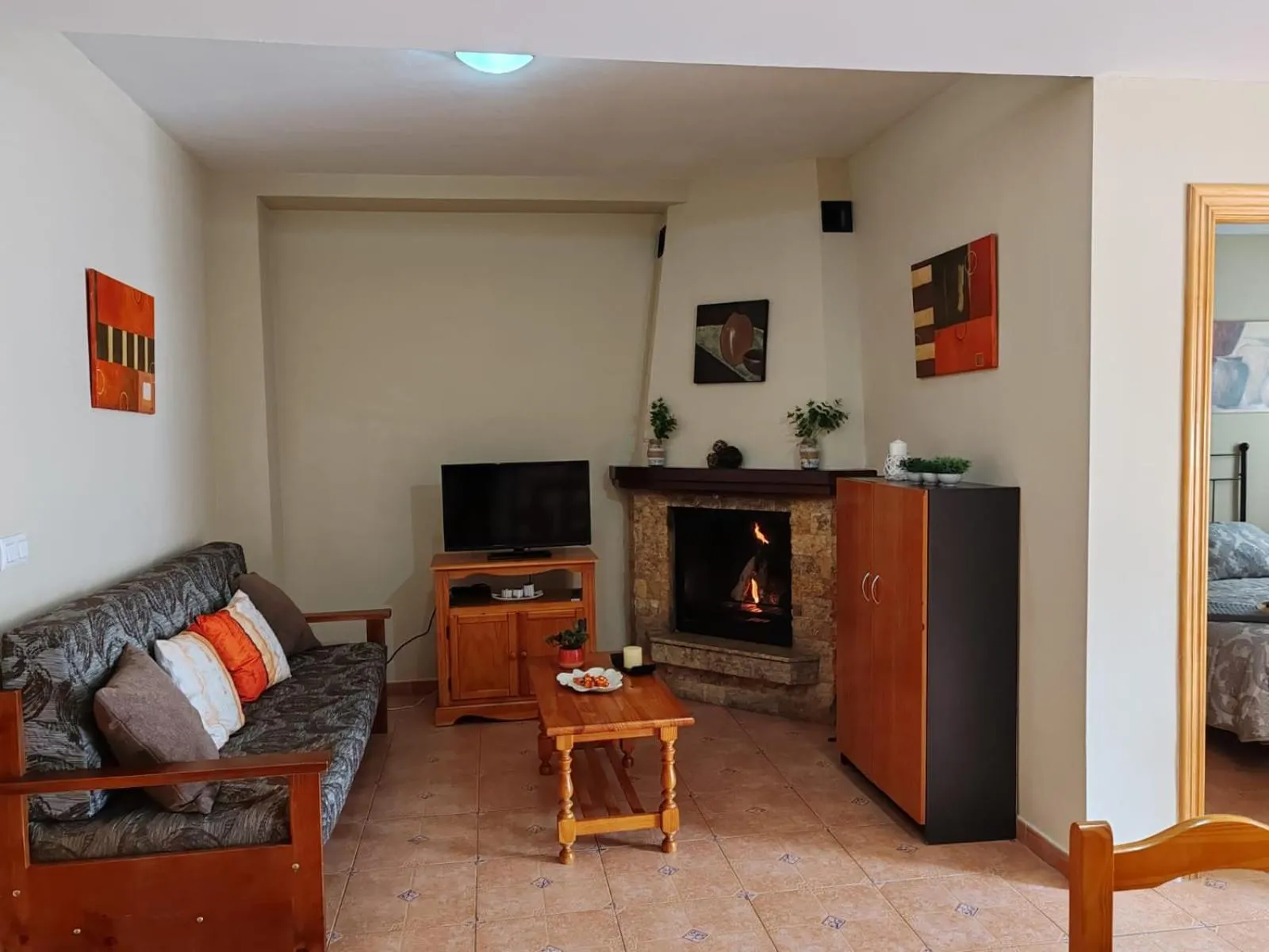 Living room in Ruralguejar