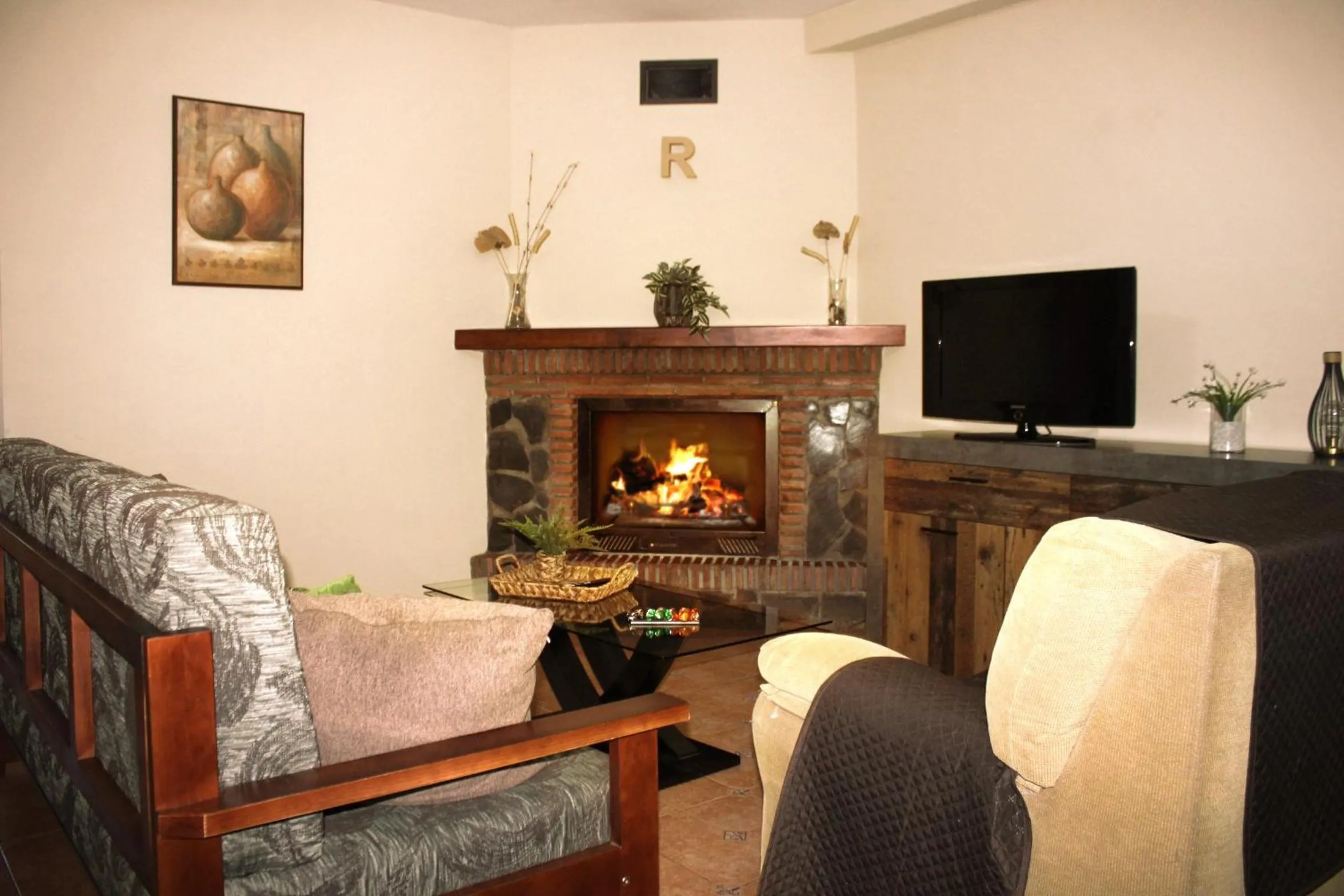 Living room in Ruralguejar