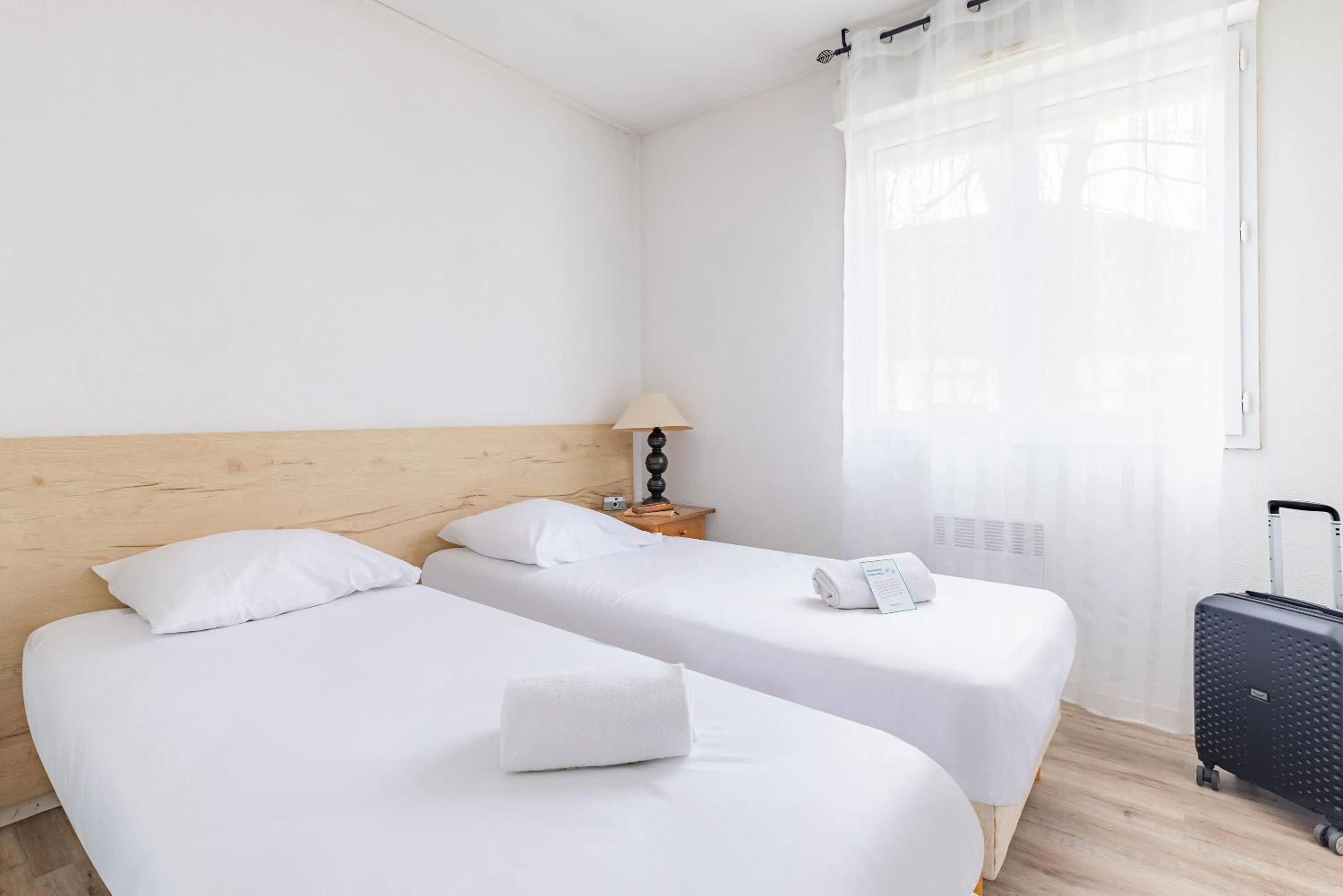 Bed in Appart'City Classic Dijon - Toison D'Or