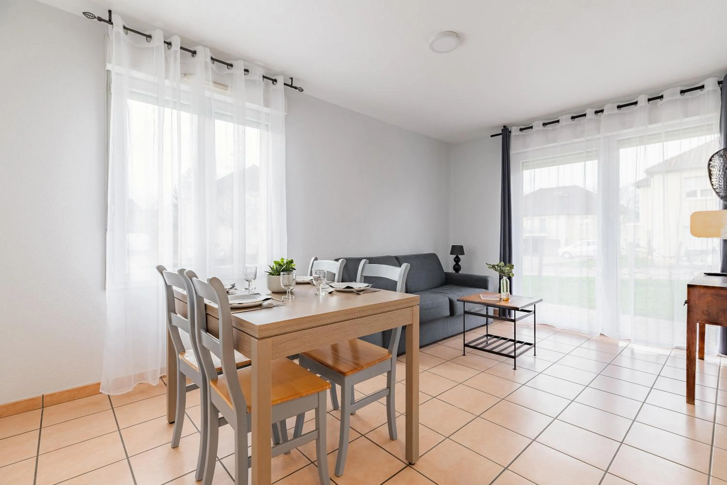 Living room in Appart'City Classic Dijon - Toison D'Or