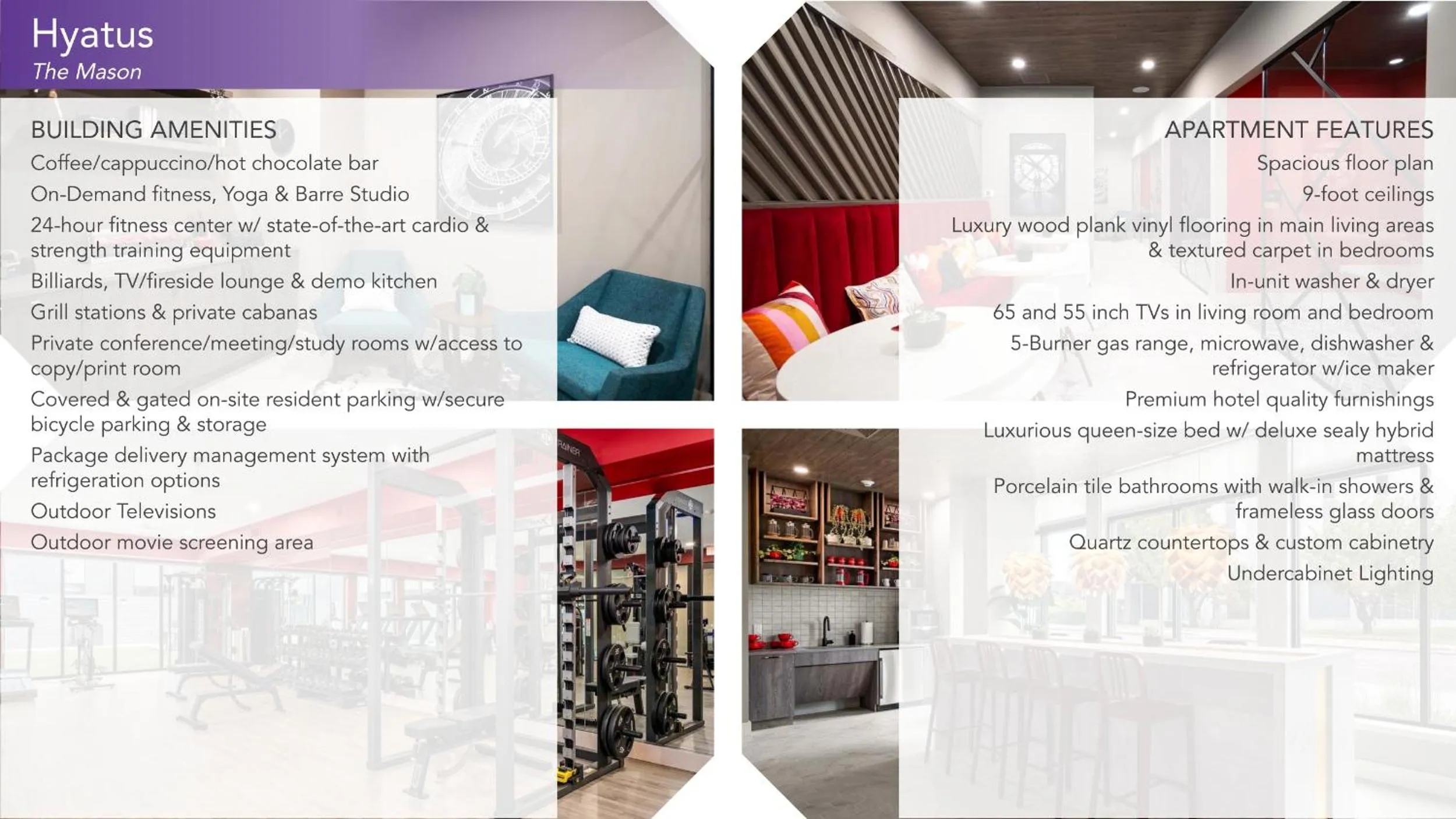 Property building in Luxury Furnished Apartments by Hyatus Downtown at Yale