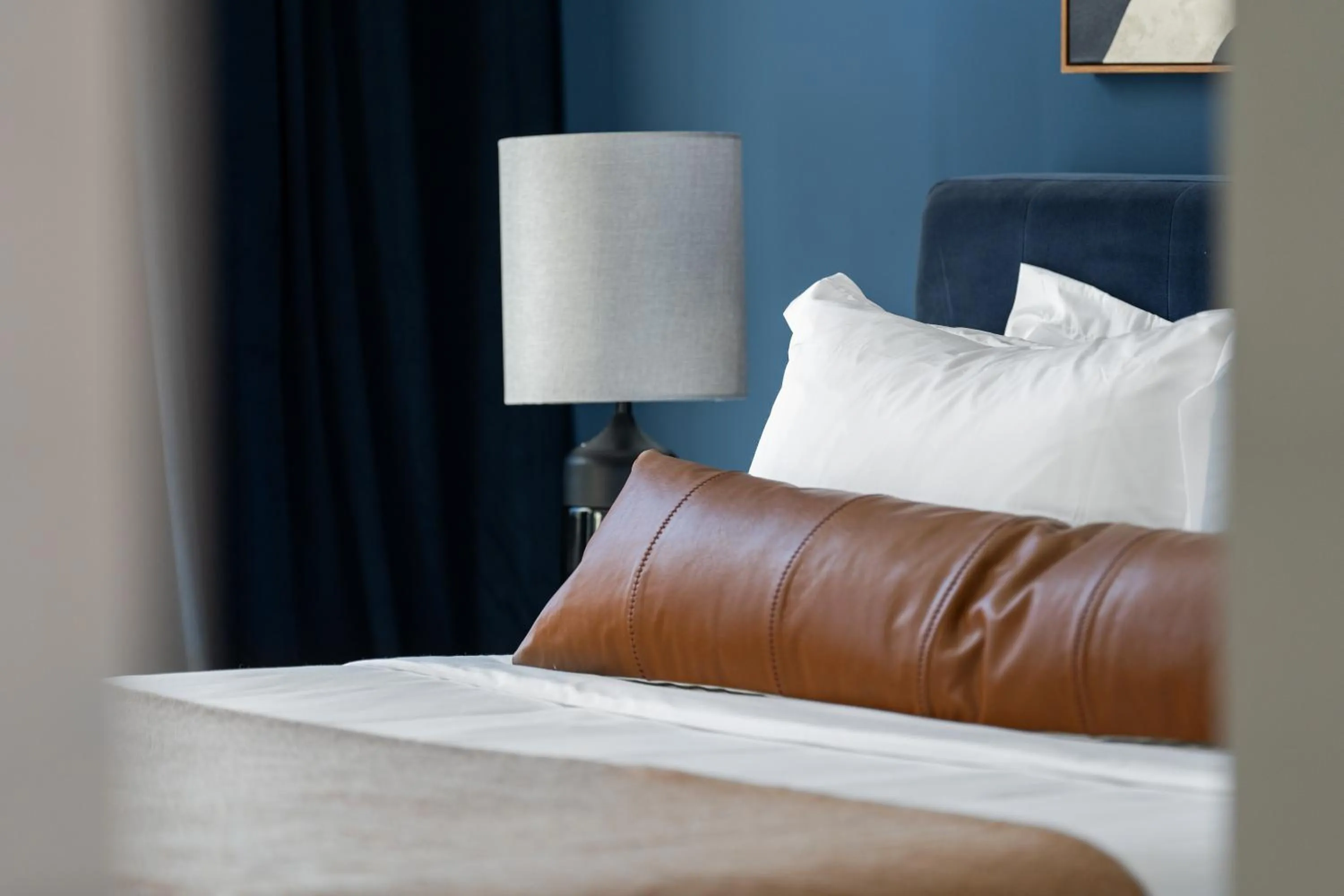 Bedroom, Bed in Luxury Furnished Apartments by Hyatus Downtown at Yale