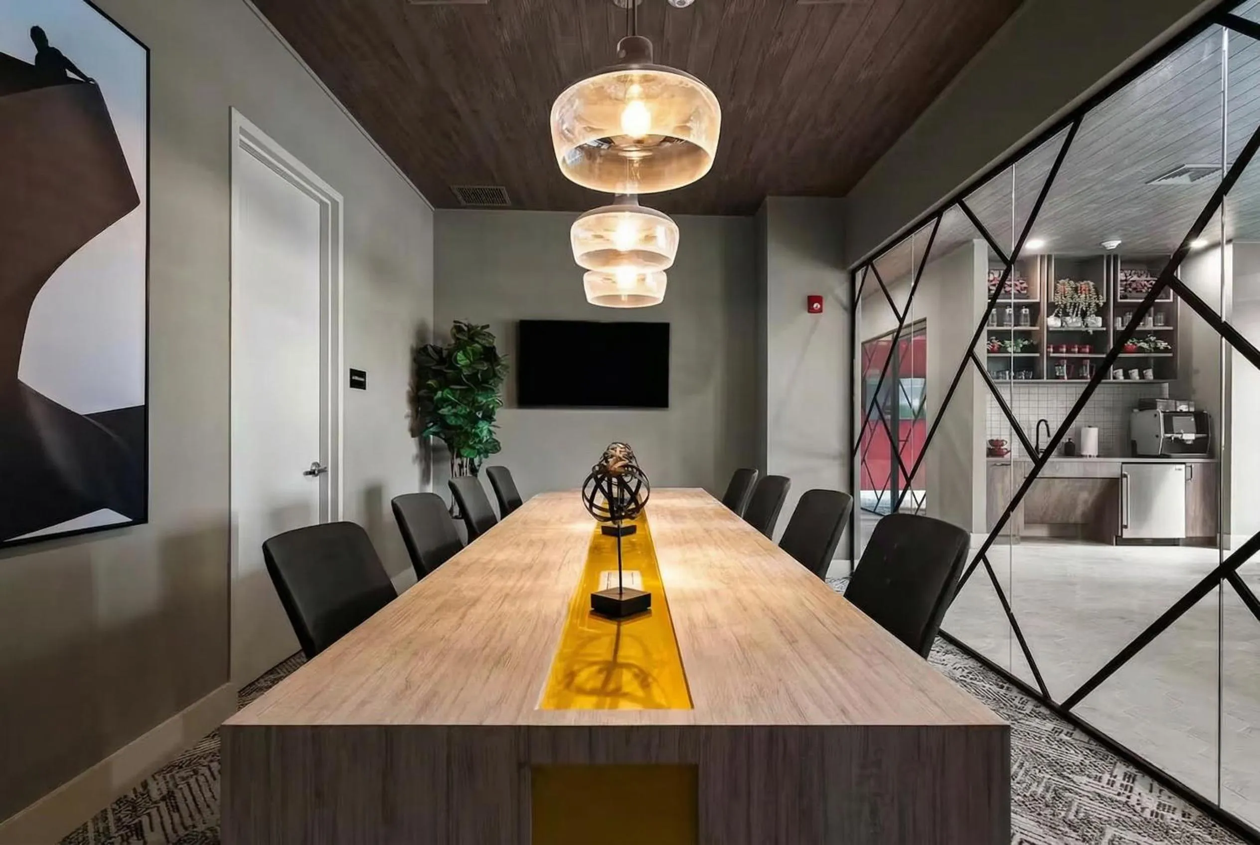 Meeting/conference room in Luxury Furnished Apartments by Hyatus Downtown at Yale