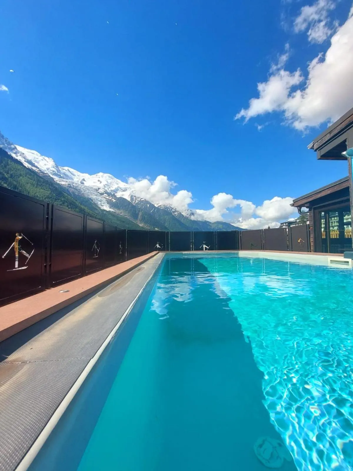 Mountain view in Park Hotel Suisse & Spa