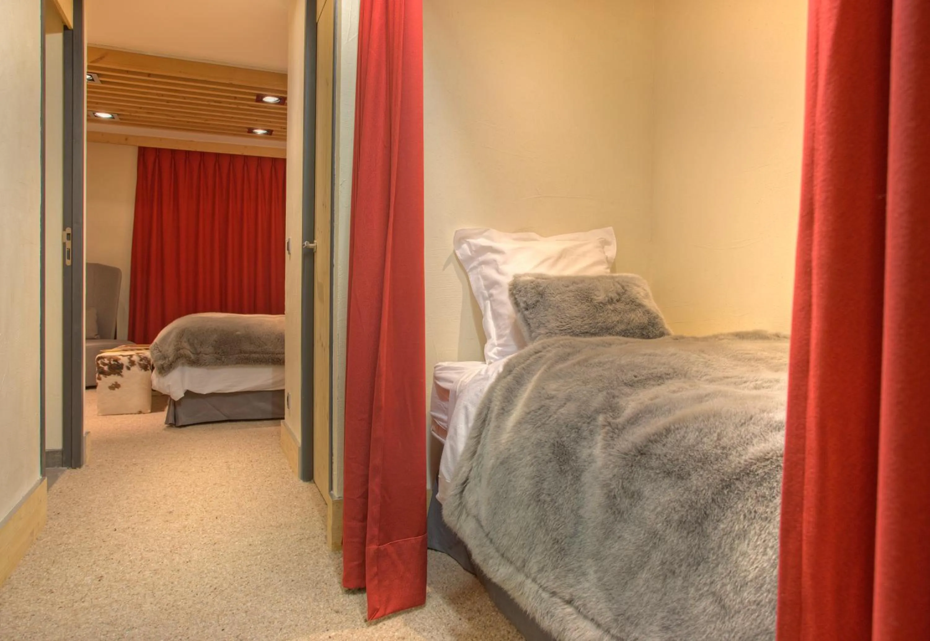 Bed in Park Hotel Suisse & Spa