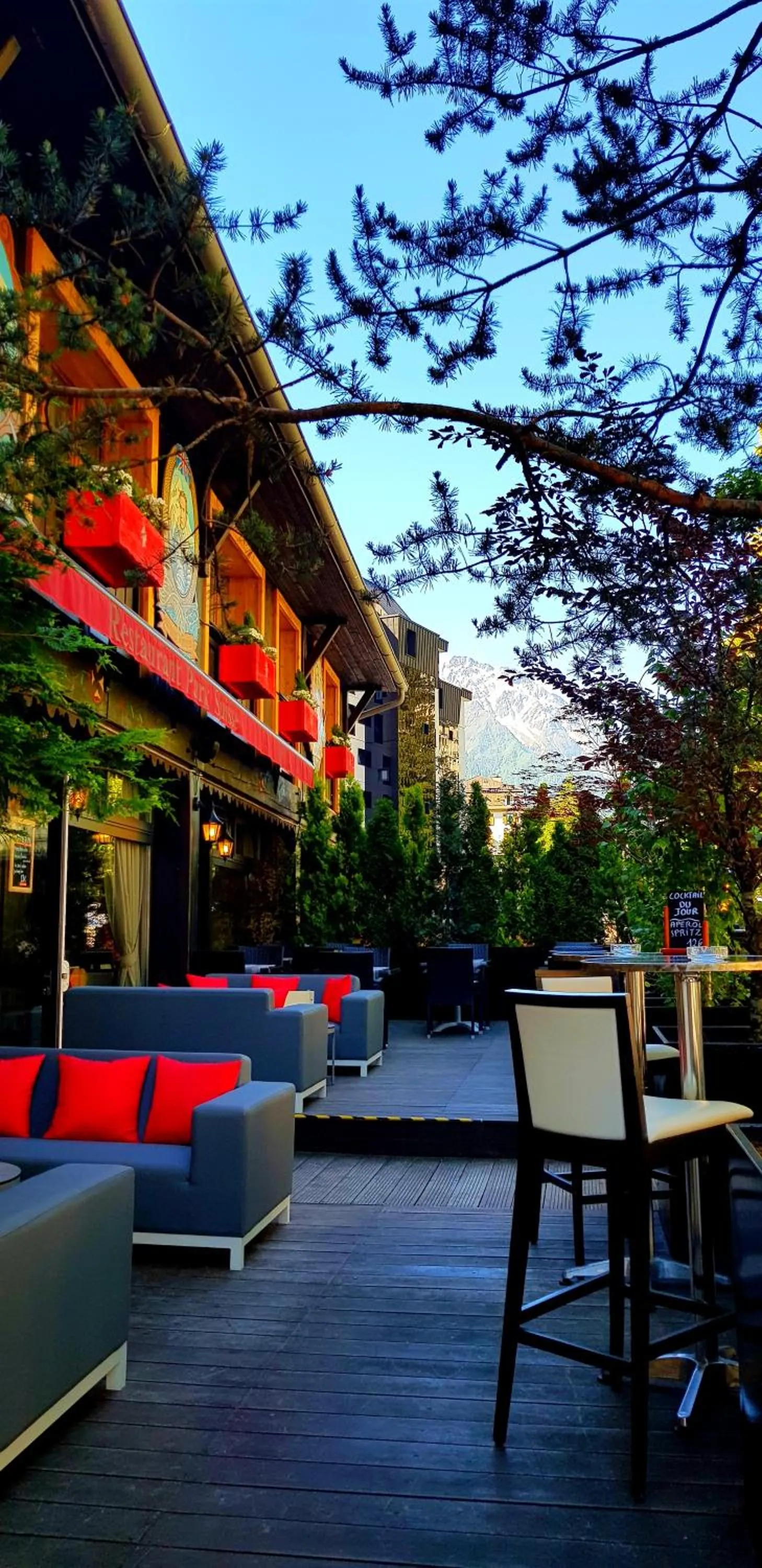 Patio in Park Hotel Suisse & Spa