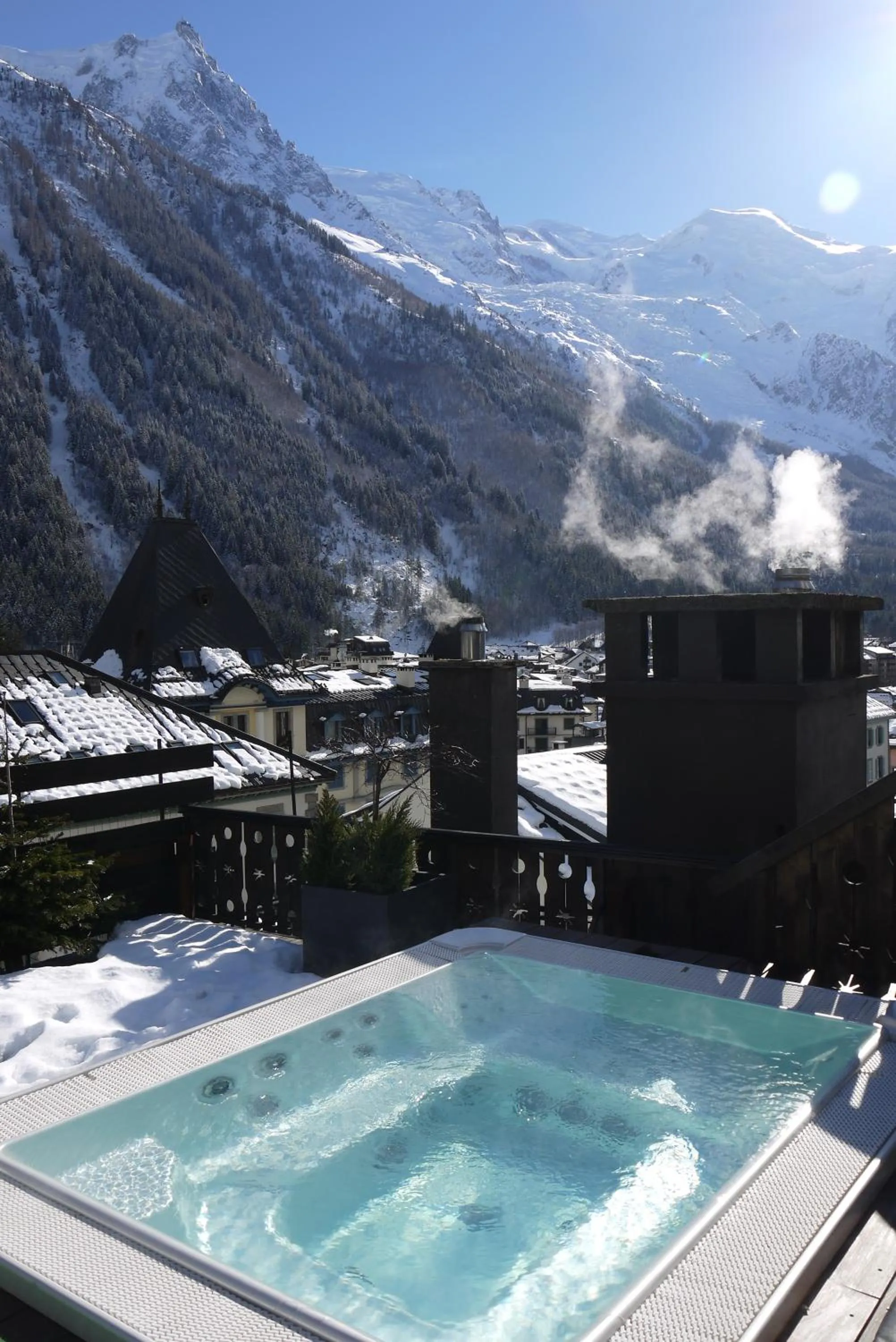 Hot Tub in Park Hotel Suisse & Spa