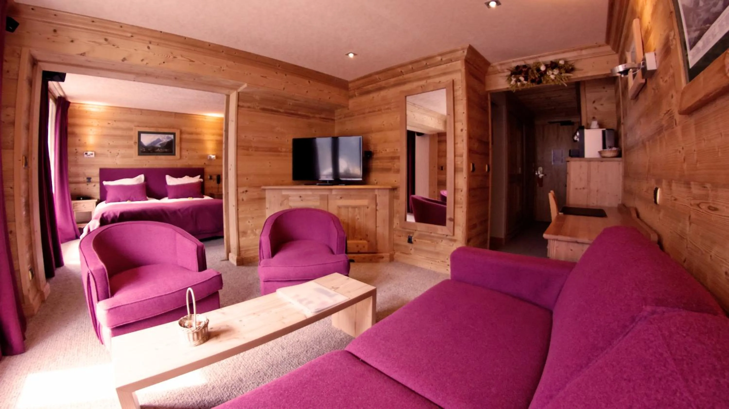 Living room in Park Hotel Suisse & Spa