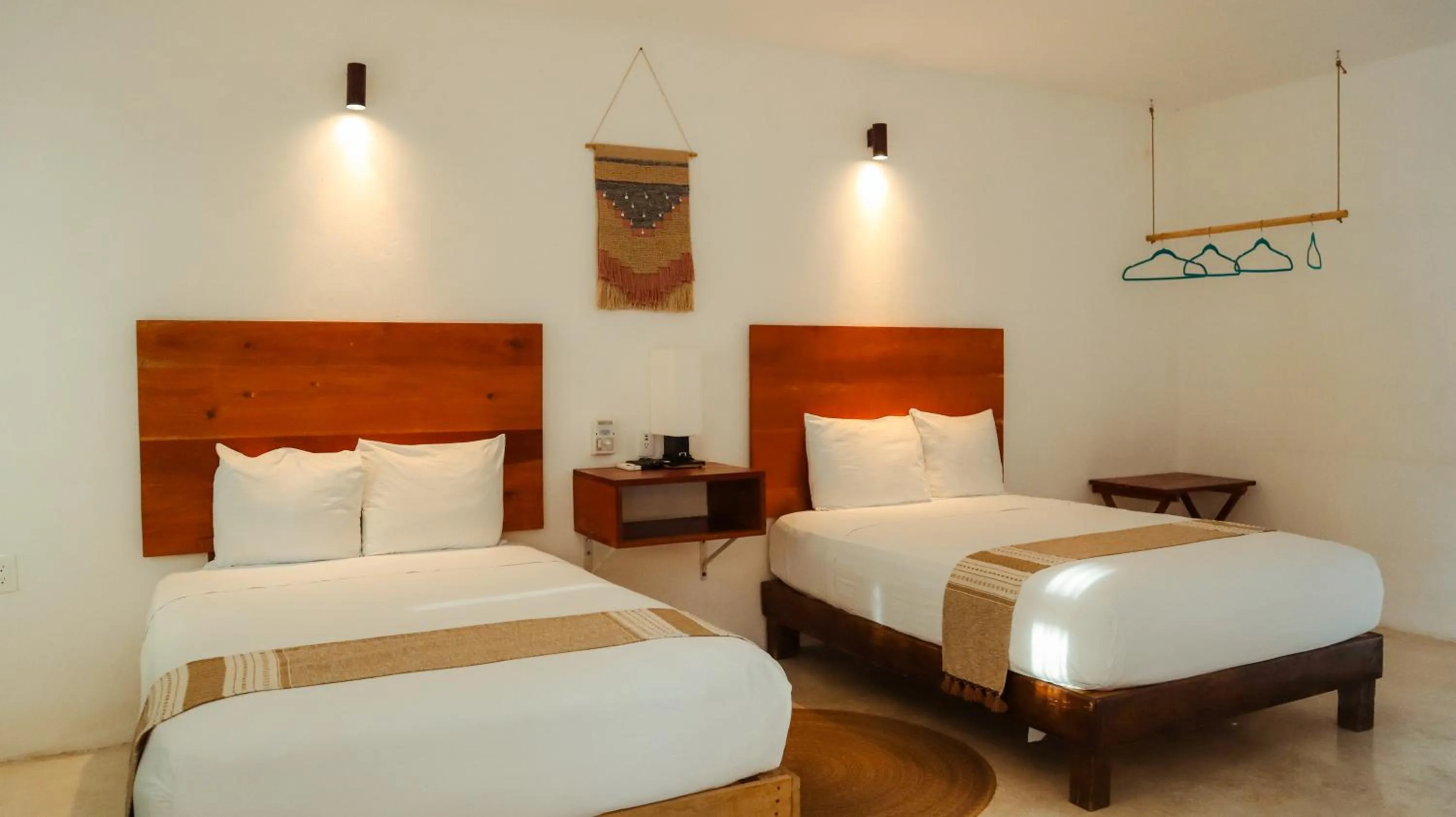 Bedroom, Bed in Royal Palm Bacalar Cabañas & Lagoon Club