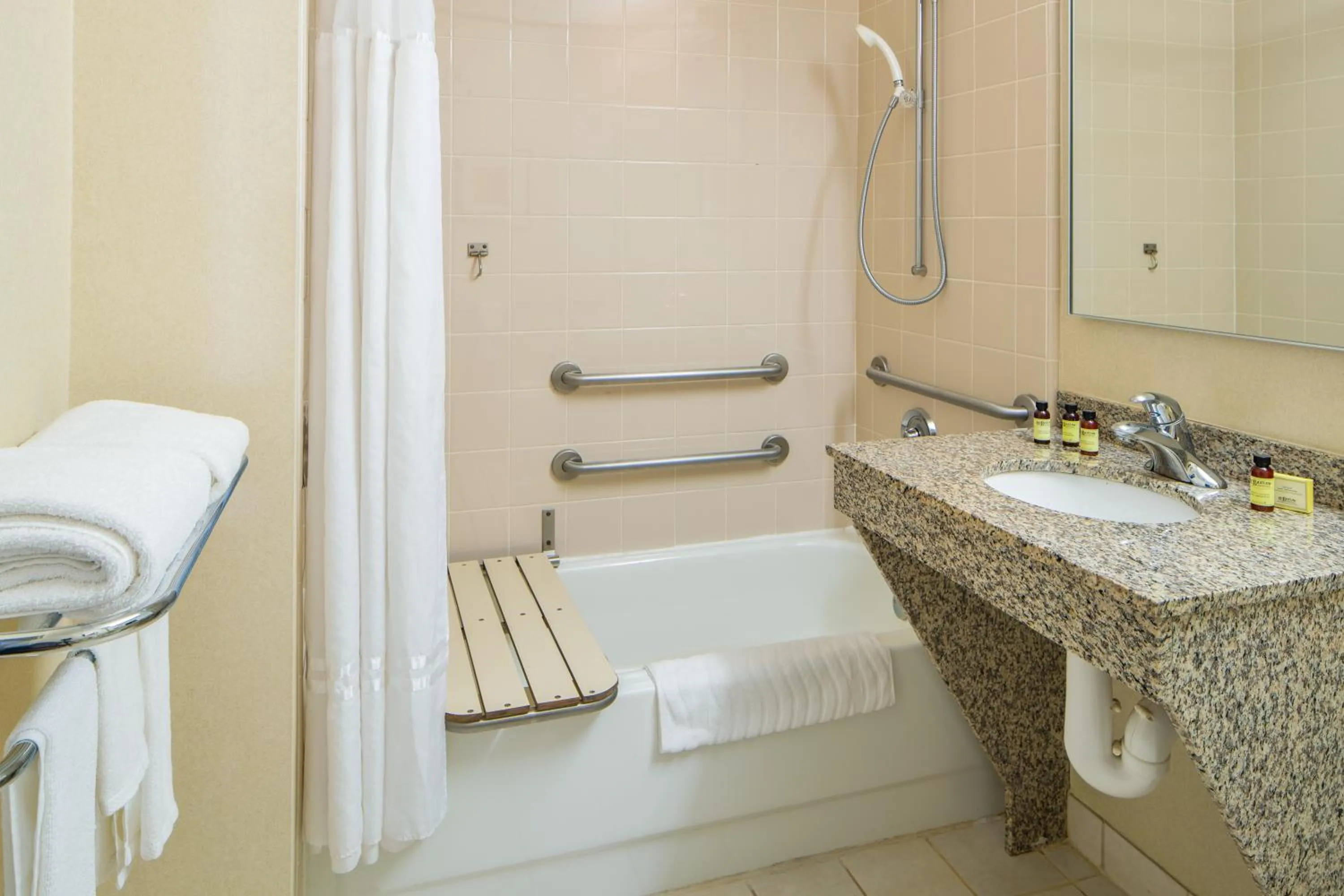 Shower in The Domain Hotel